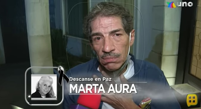 Simon Guevara, syn Marty Ory, powiedział, że płuco jego matki zostało przedziurawione w szpitalu (Zdjęcie: zrzut ekranu)