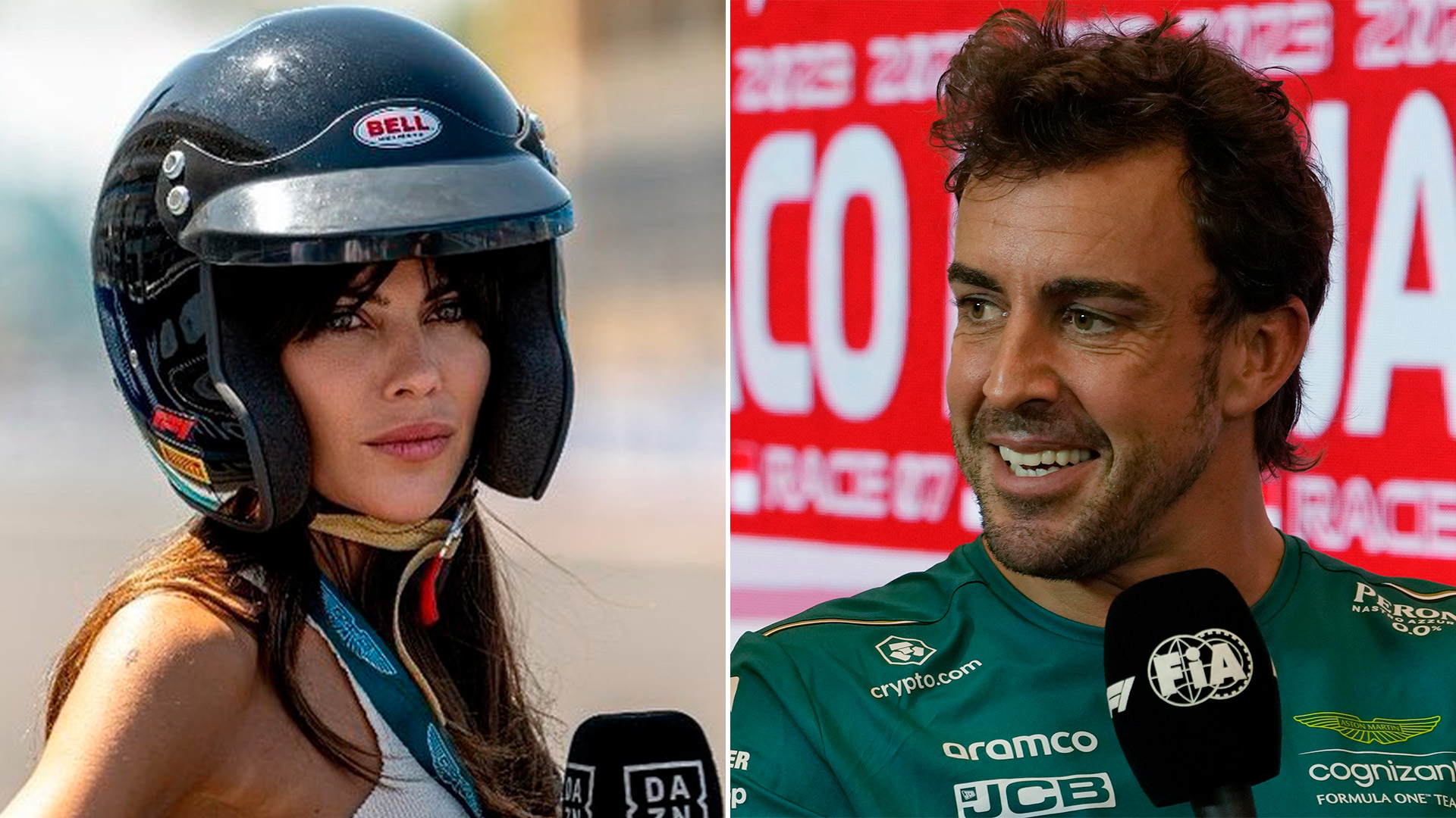 El romance que revoluciona la Fórmula 1: la foto reveladora de Fernando Alonso junto una periodista y ex esposa de una vieja figura del Barcelona