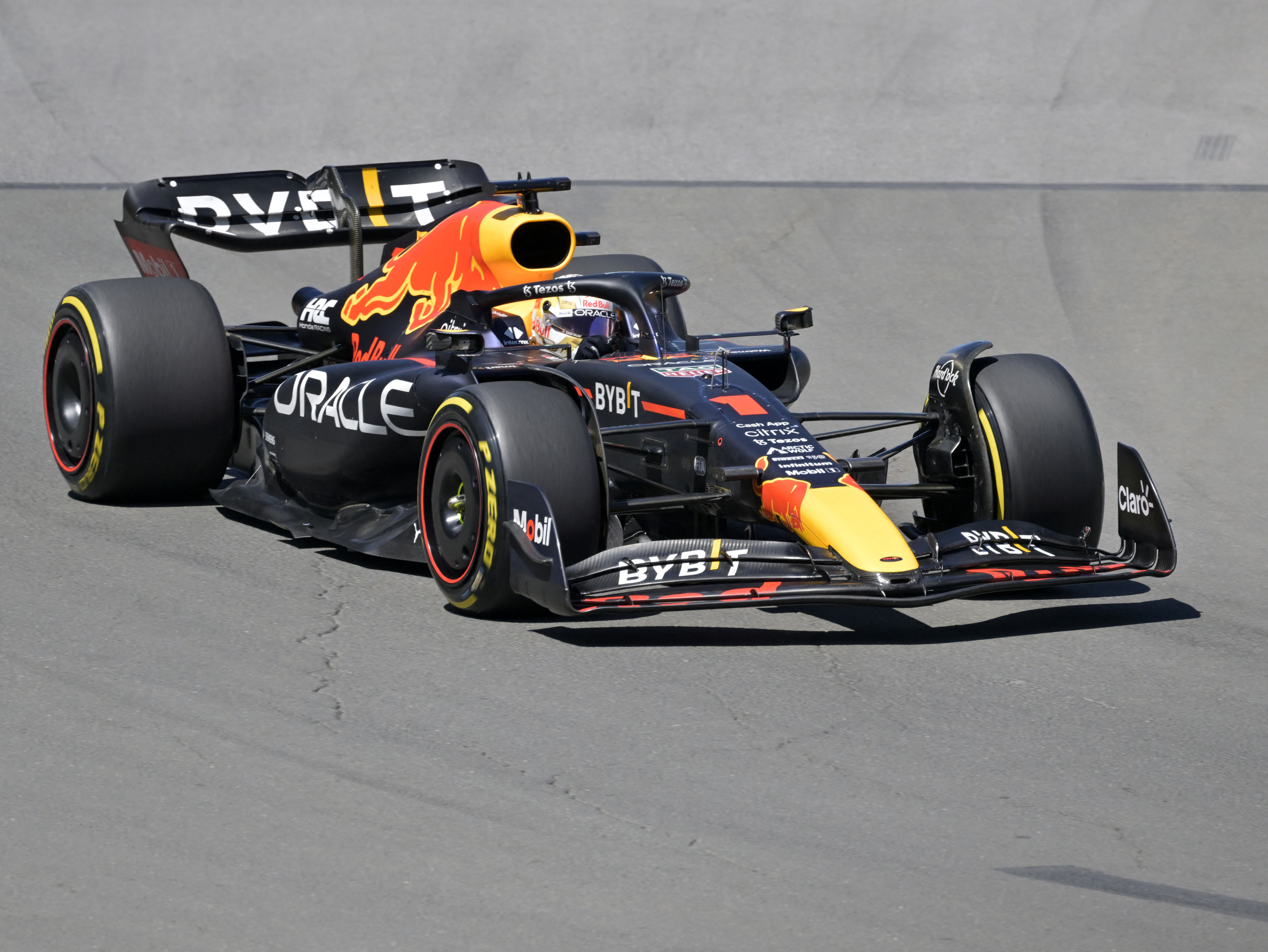 Tak wyglądał Red Bull RB18 Maxa Verstappena podczas Grand Prix Kanady (Zdjęcie: Eric Bolte / REUTERS)