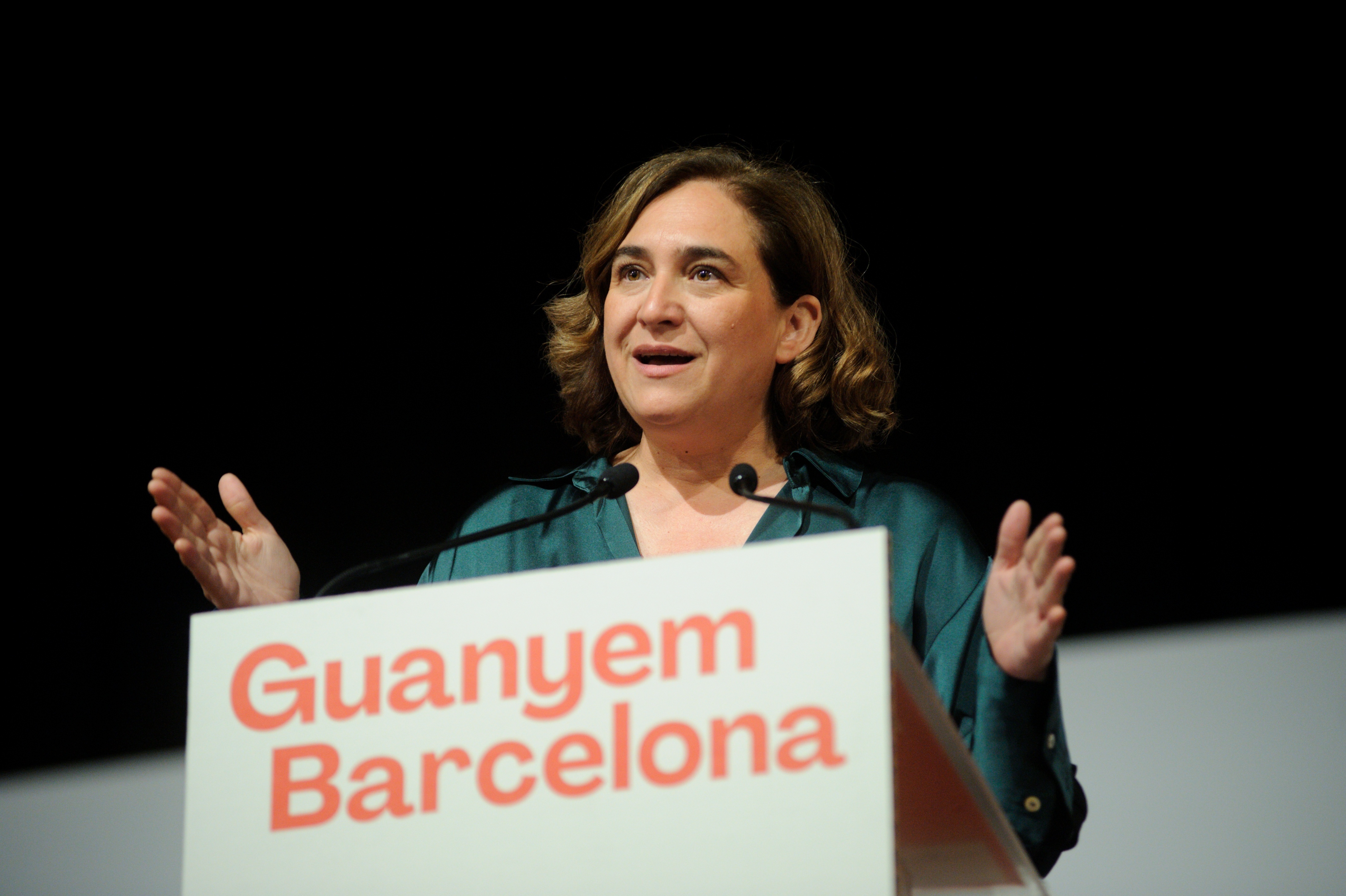 Ada Colau, alcaldesa de Barcelona y candidata a repetir puesto en estas elecciones. EUROPA PRESS 