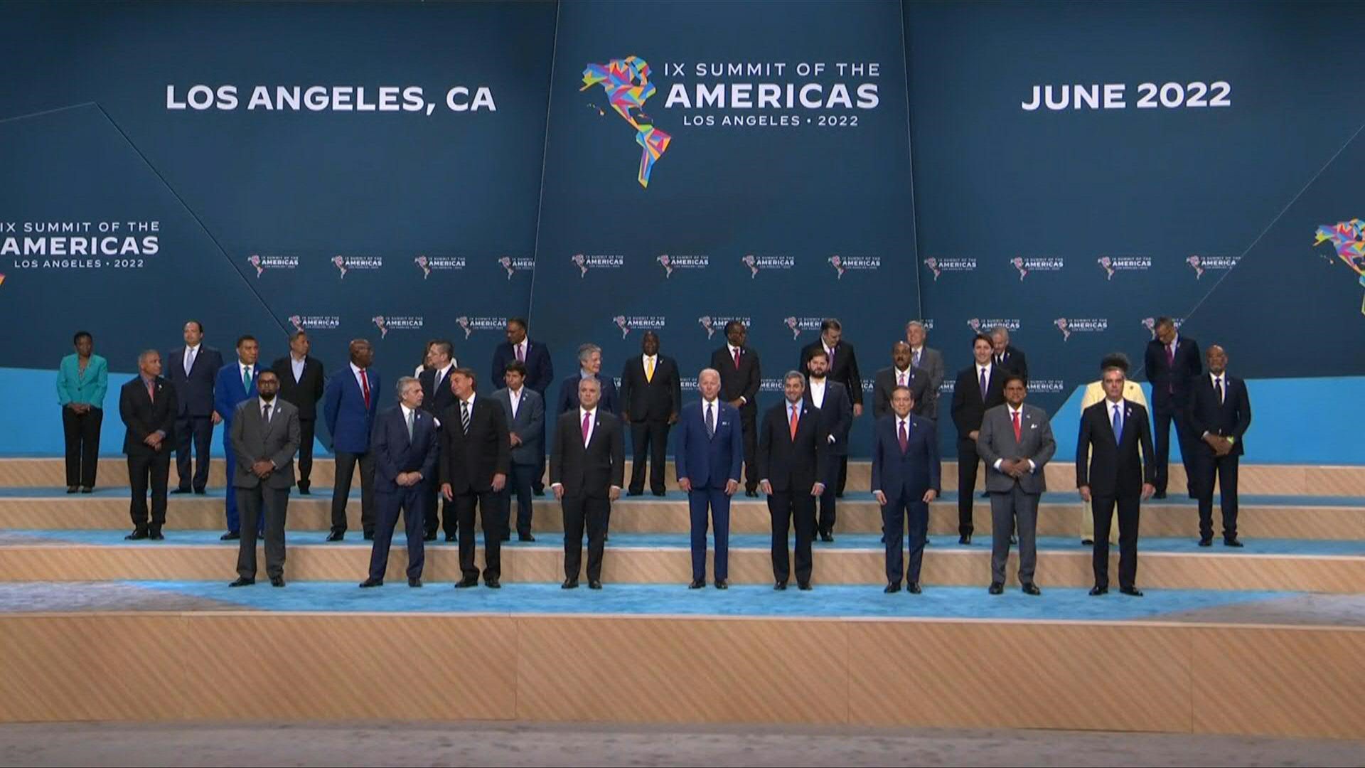 Concluye la Cumbre de las Américas sin la participación de los dictadores Miguel Díaz-Canel, Nicolás Maduro y Daniel Ortega