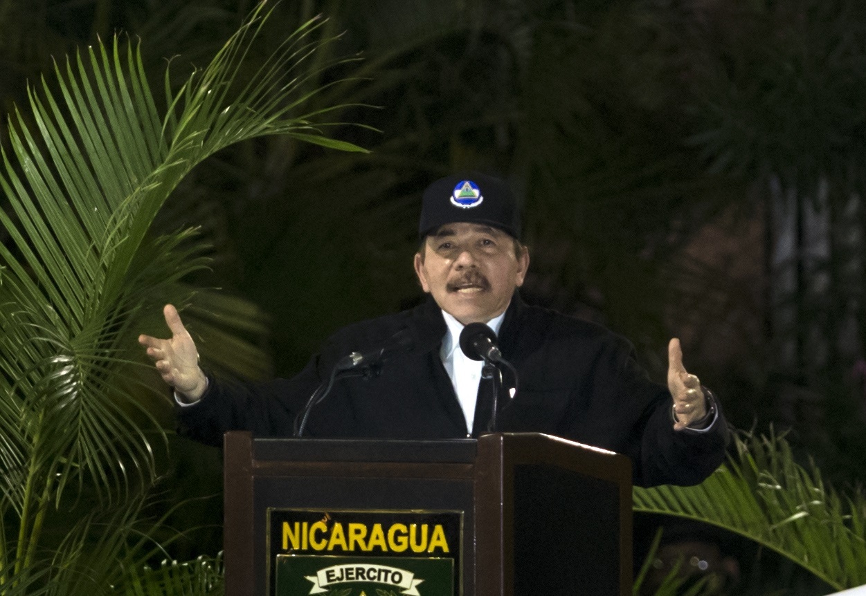 El presidente de Nicaragua, Daniel Ortega, en una fotografía de archivo. EFE/Jorge Torres
