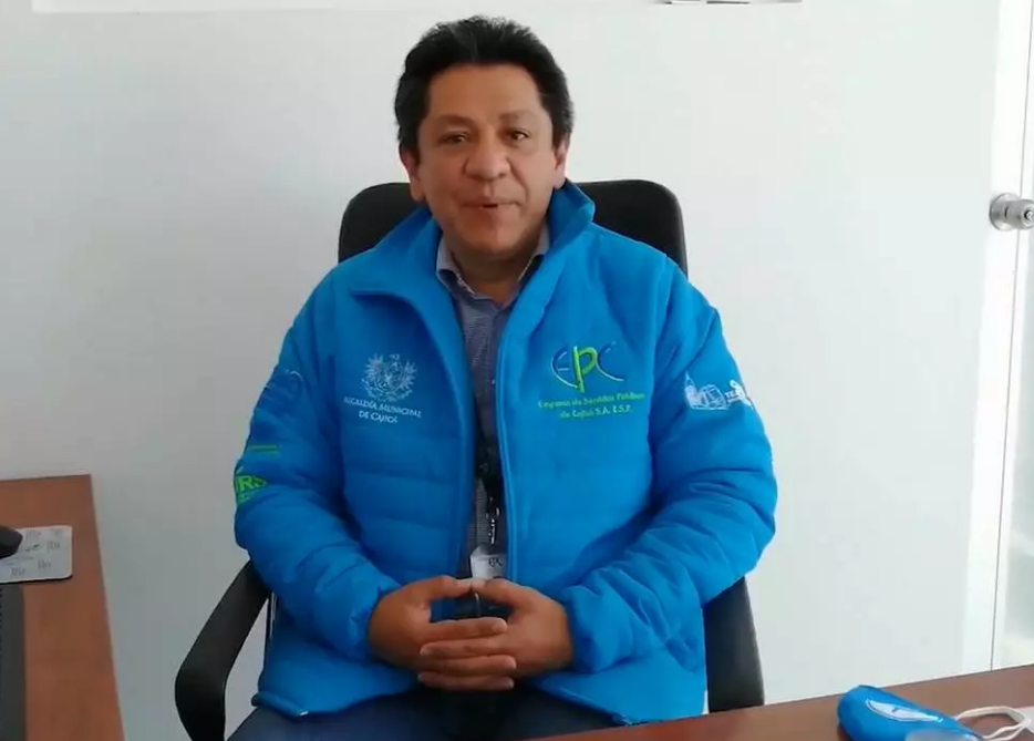 Hugo Rodríguez, Gerente Empresa de Servicios Públicos de Cajicá.