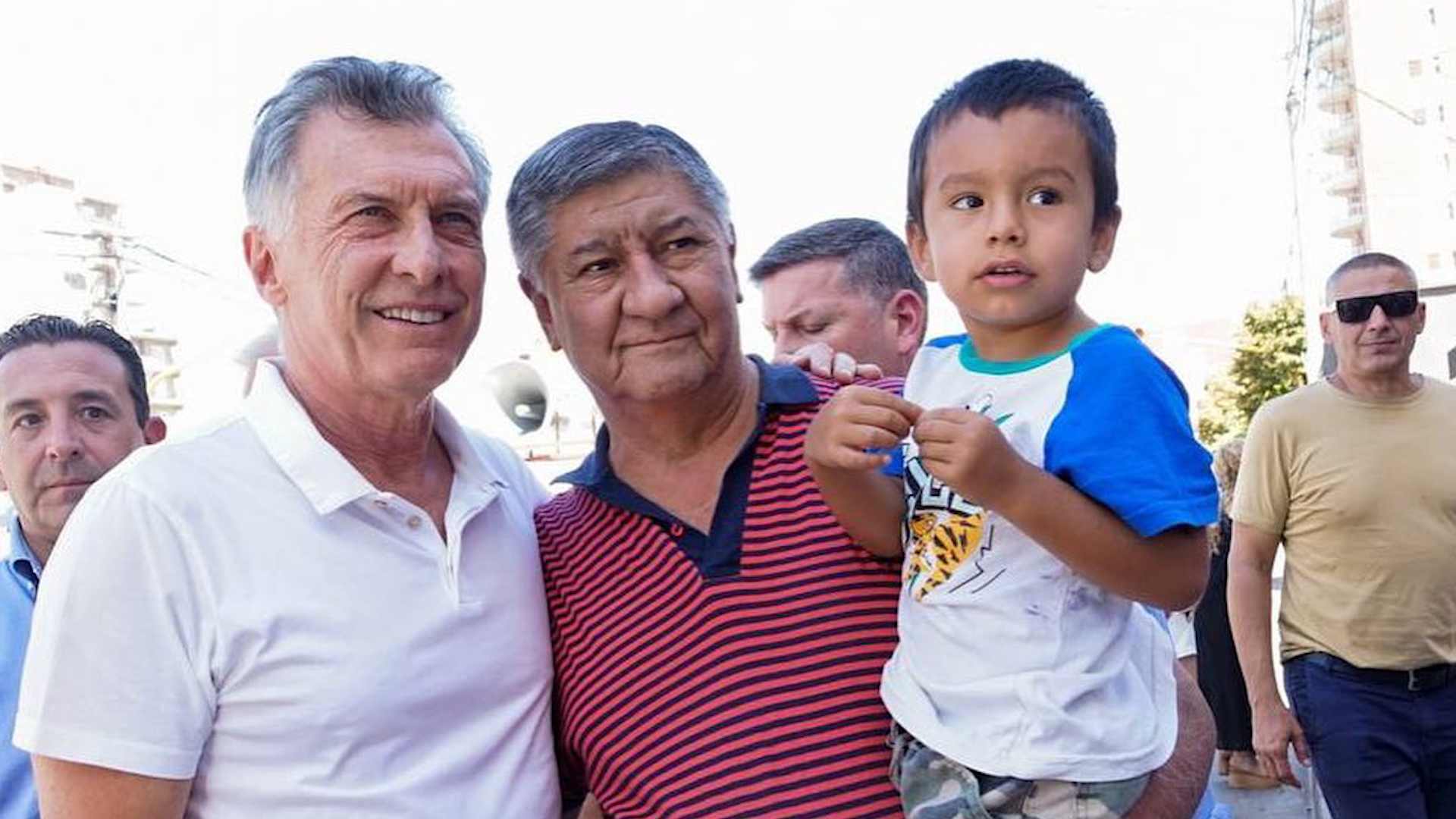 Mauricio Macri llegó a La Pampa para apoyar al candidato del PRO a gobernador Martin Maquieyra
