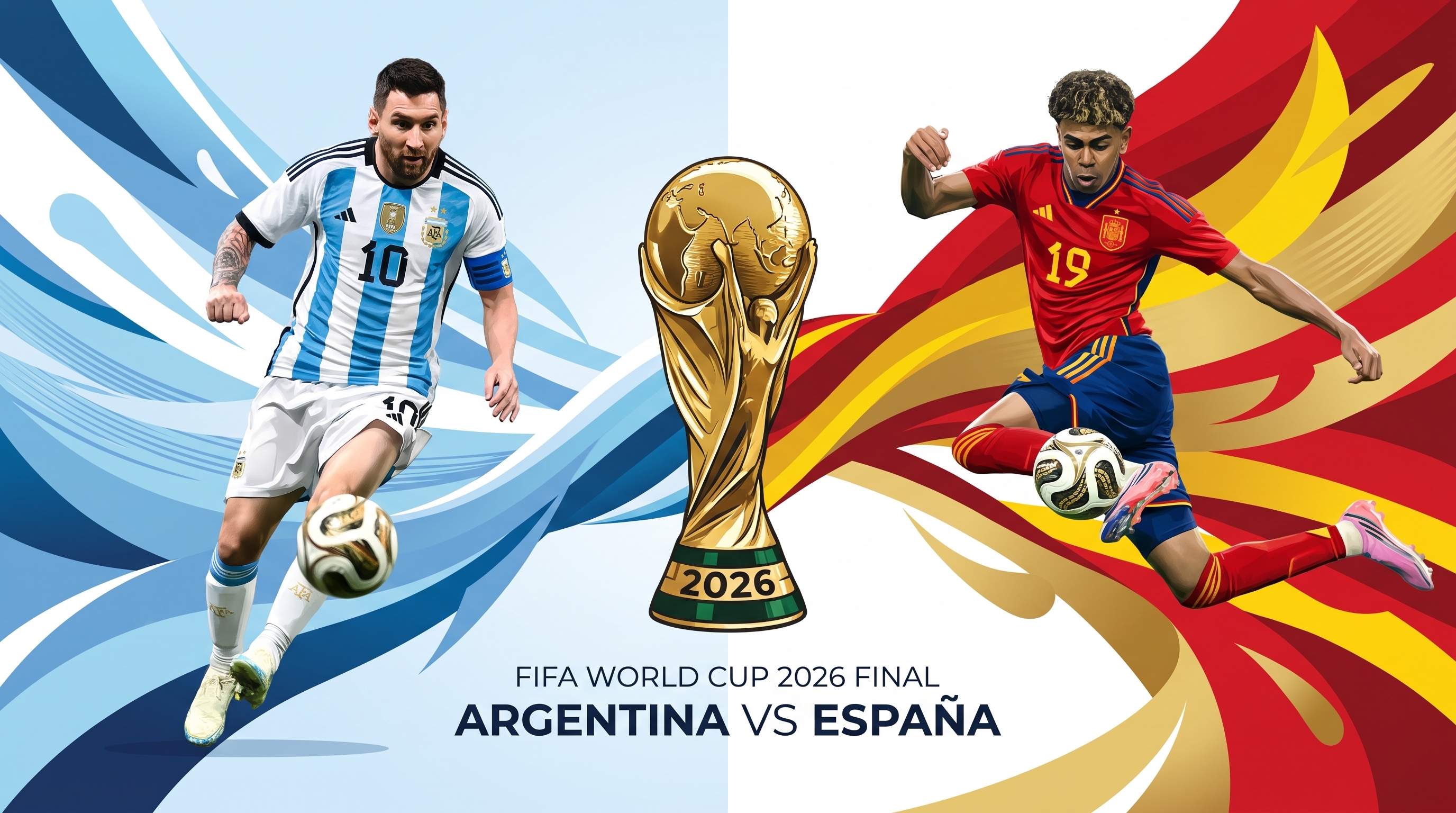 Argentina vs. España: horario y dónde ver gratis en vivo la final del  Mundial 2026 desde México - Infobae
