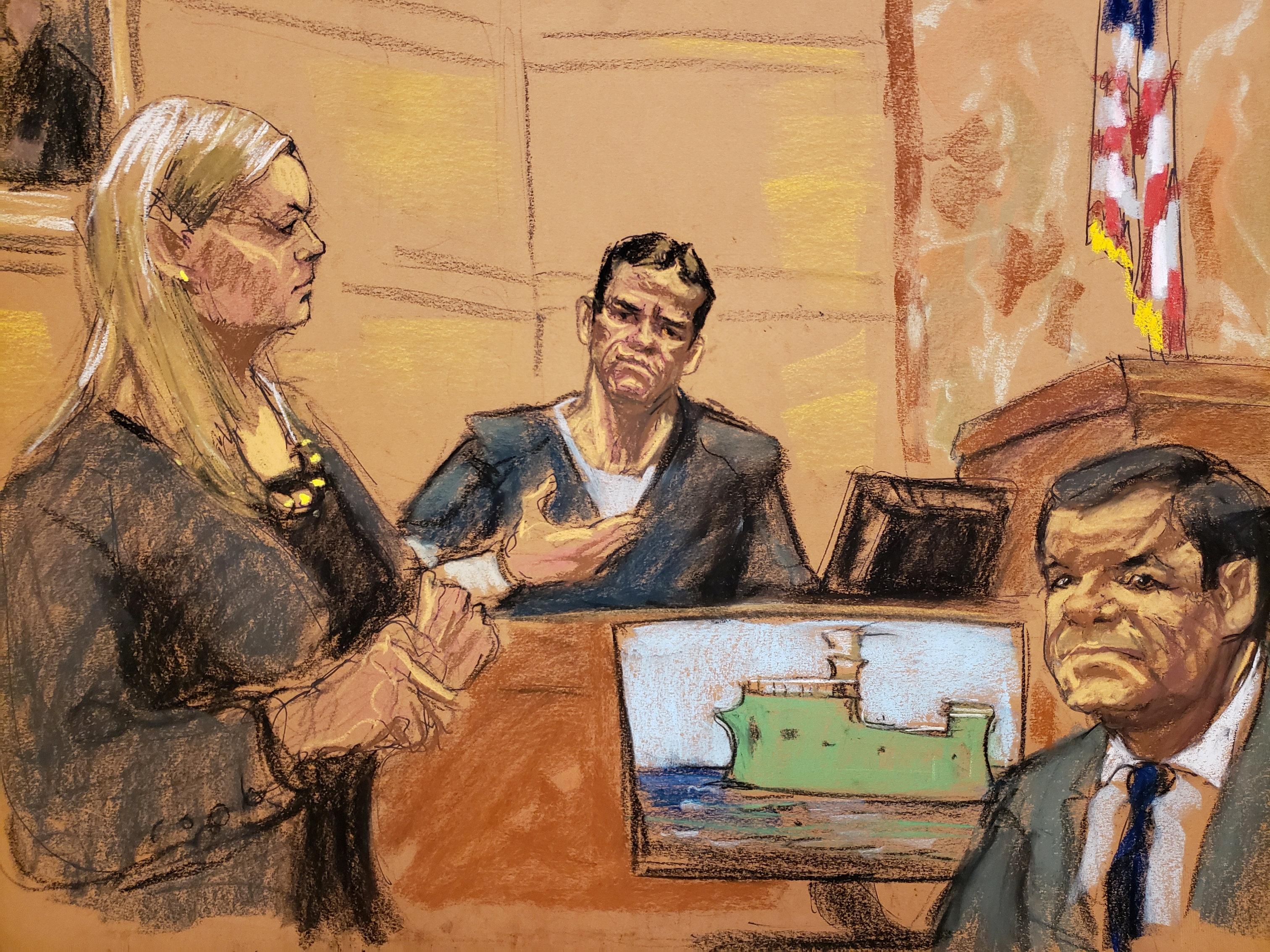 Vicentillo testificó contra su compadre en 2019 (FOTO: REUTERS / Jane Rosenberg)