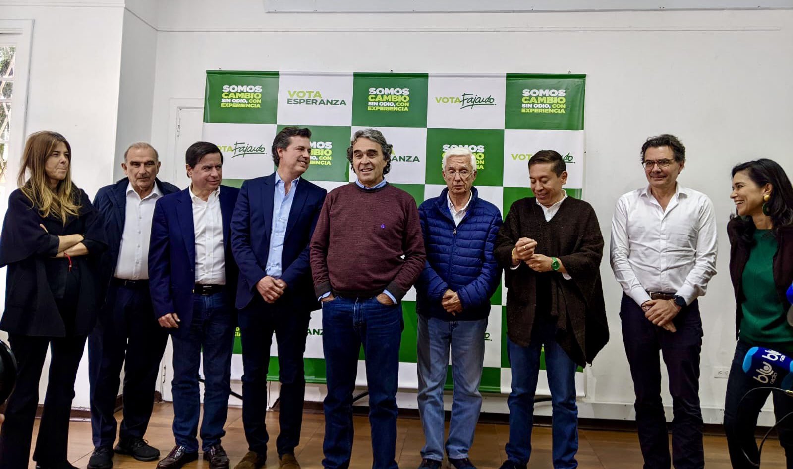 Sergio Fajardo will move away from the members of the Centro Esperanza Coalition to launch, together with Jorge Robledo, a new party.  Twitter @sergio_fajardo