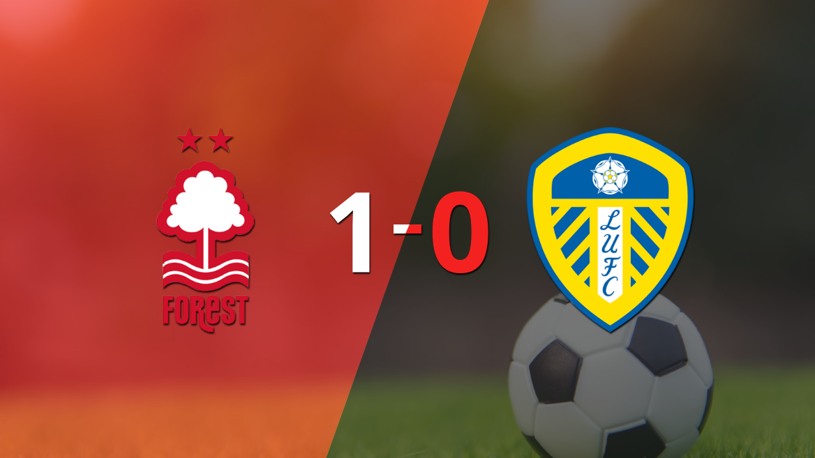 Leeds United no pudo en su visita a Nottingham Forest y cayó 1-0