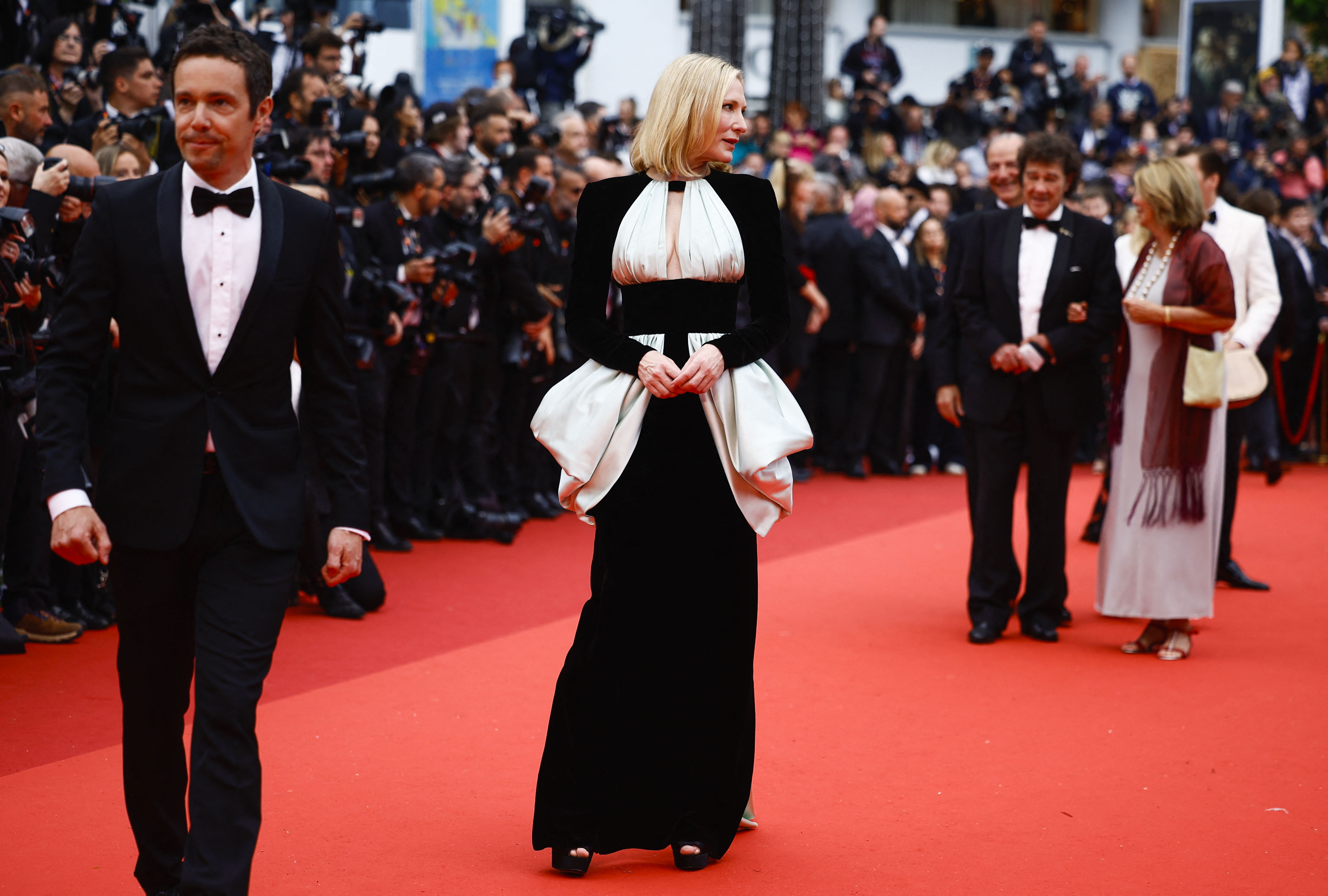 La actriz Cate Blanchett fue otra de las protagonistas de la alfombra roja de 