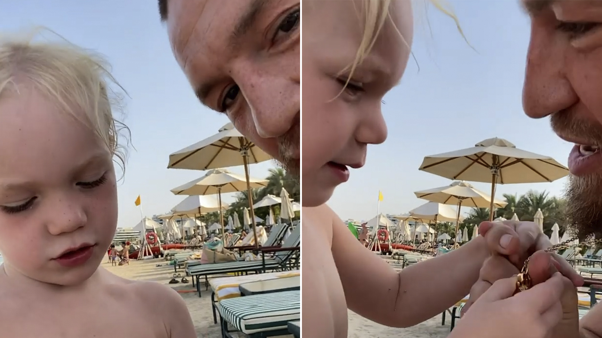 Conor McGregor publicó un video en el que incita a su hijo de tres años a pegarle a otro niño y generó indignación en las redes sociales