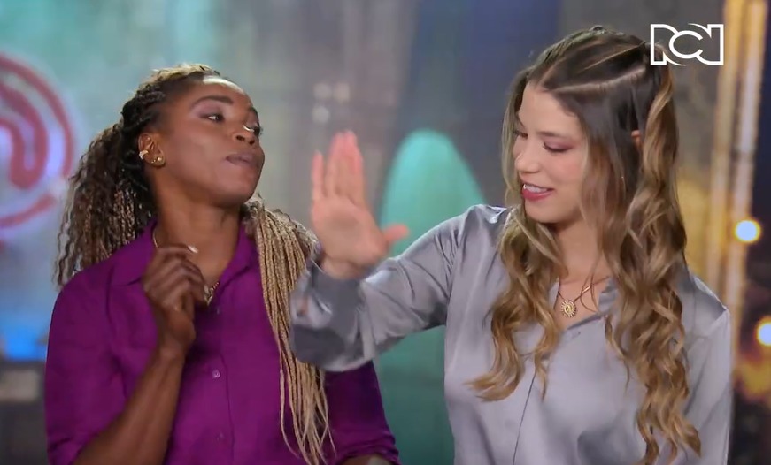 Caterine Ibargüen y su forma de trabajar en equipo con Dominica Duque en 'MasterChef Celebrity': “Me frustré porque ella no seguía mi idea inicial” - Infobae
