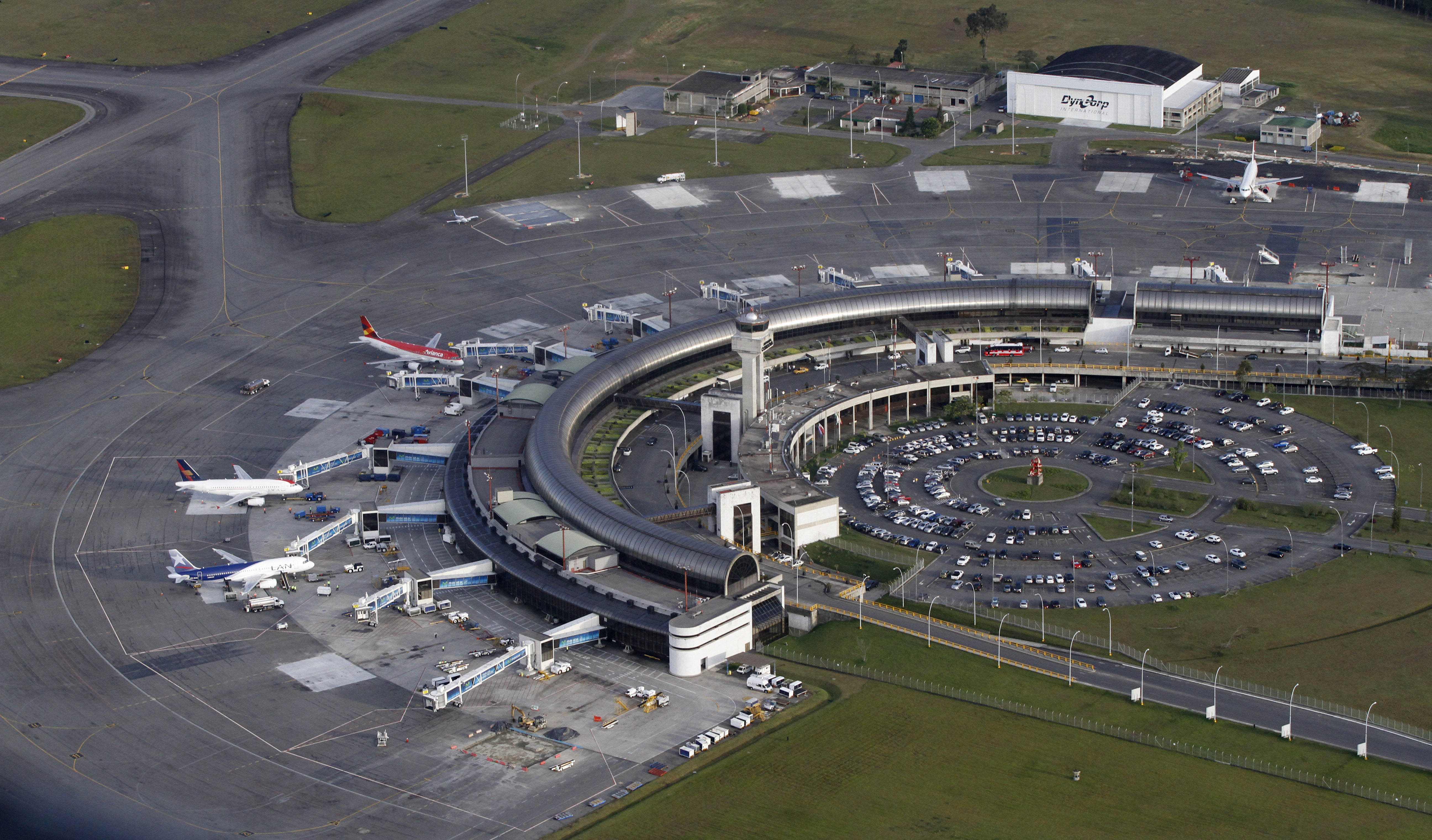 Vista aérea del Aeropuerto Internacional José María Córdova de Rionegro.  Donaldo Zuluaga Velilla Colprensa - El Colombiano
