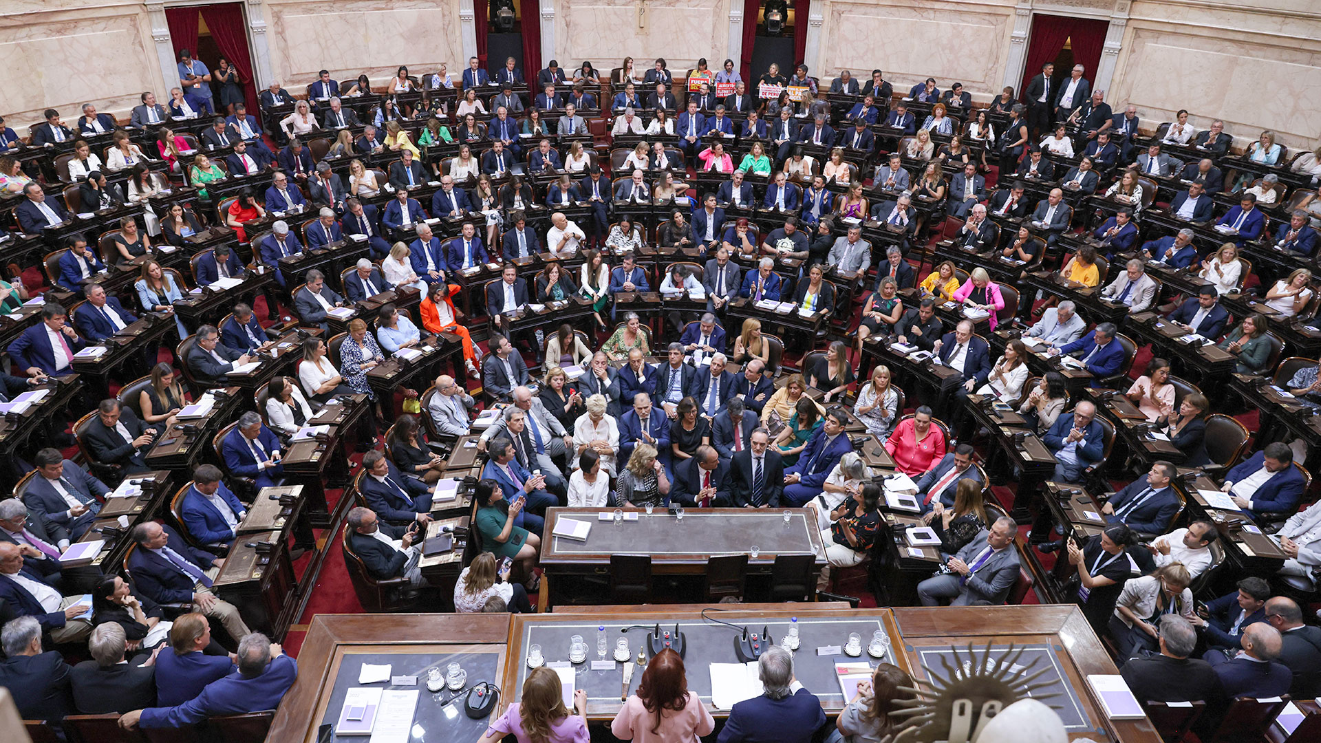 Asamblea legislativa en el Congreso de la Nación (Presidencia)