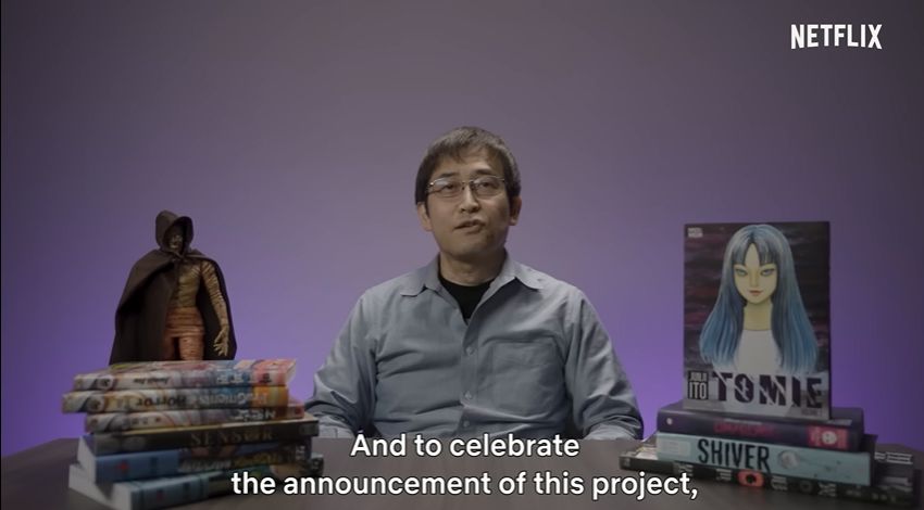 Junji Ito presenta su primera colaboración con Netflix en una serie animada.  (Netflix)