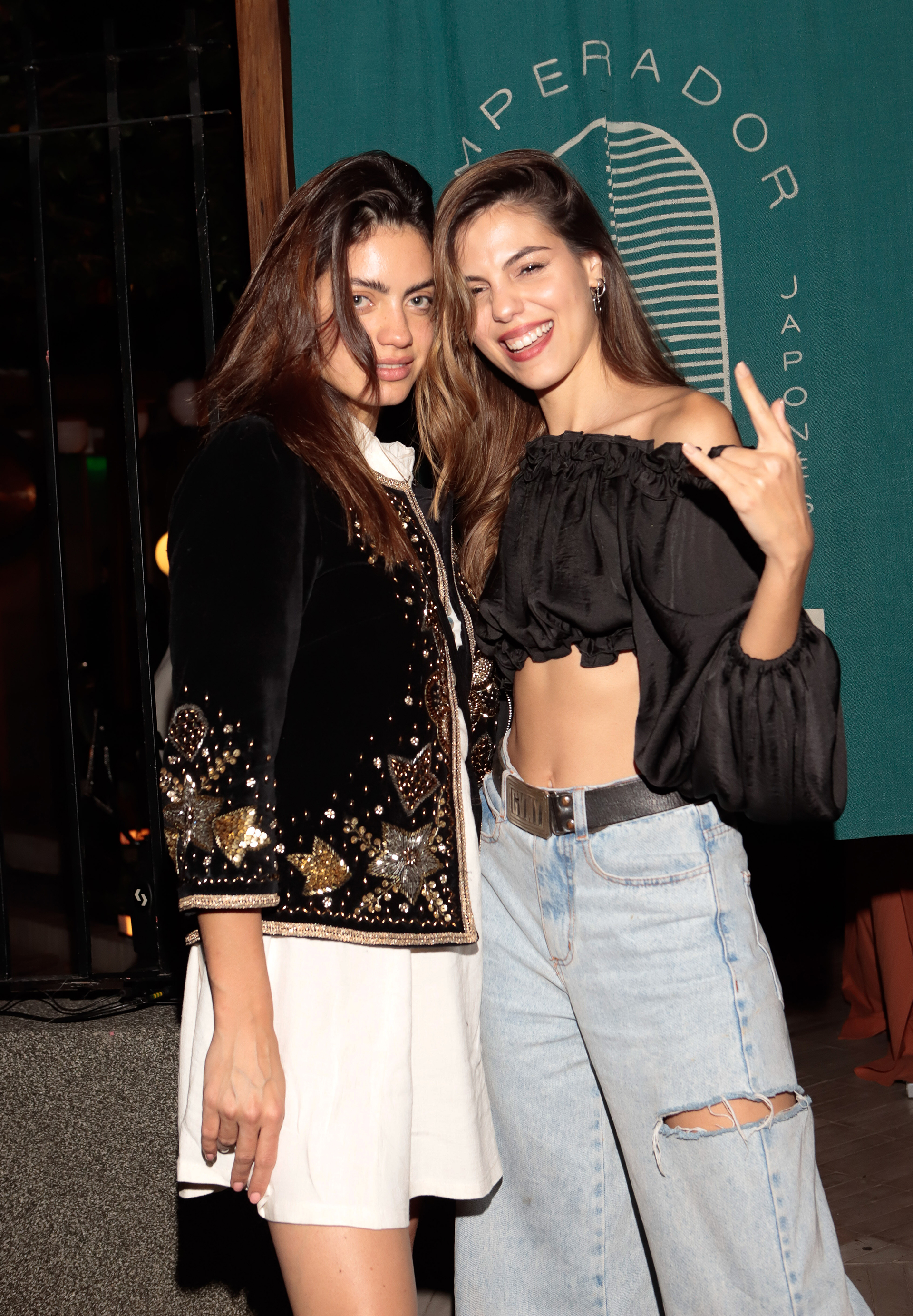 Las modelos Aylén Hervas y Lina Camelli (Fotos: Red Carpet Agency)