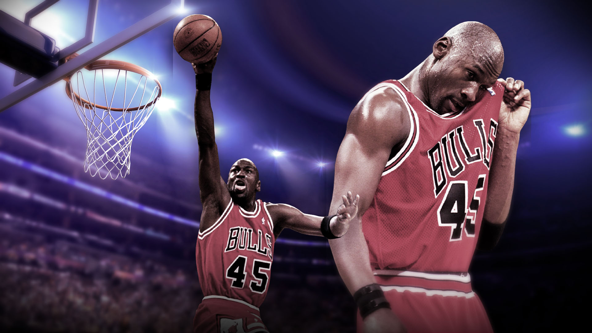 Después del tricampeonato de los Bulls, Jordan se retiró tras el asesinato de su padre. Volvió en el 95 para volver a liderar a Chicago a otros tres títulos de la NBA