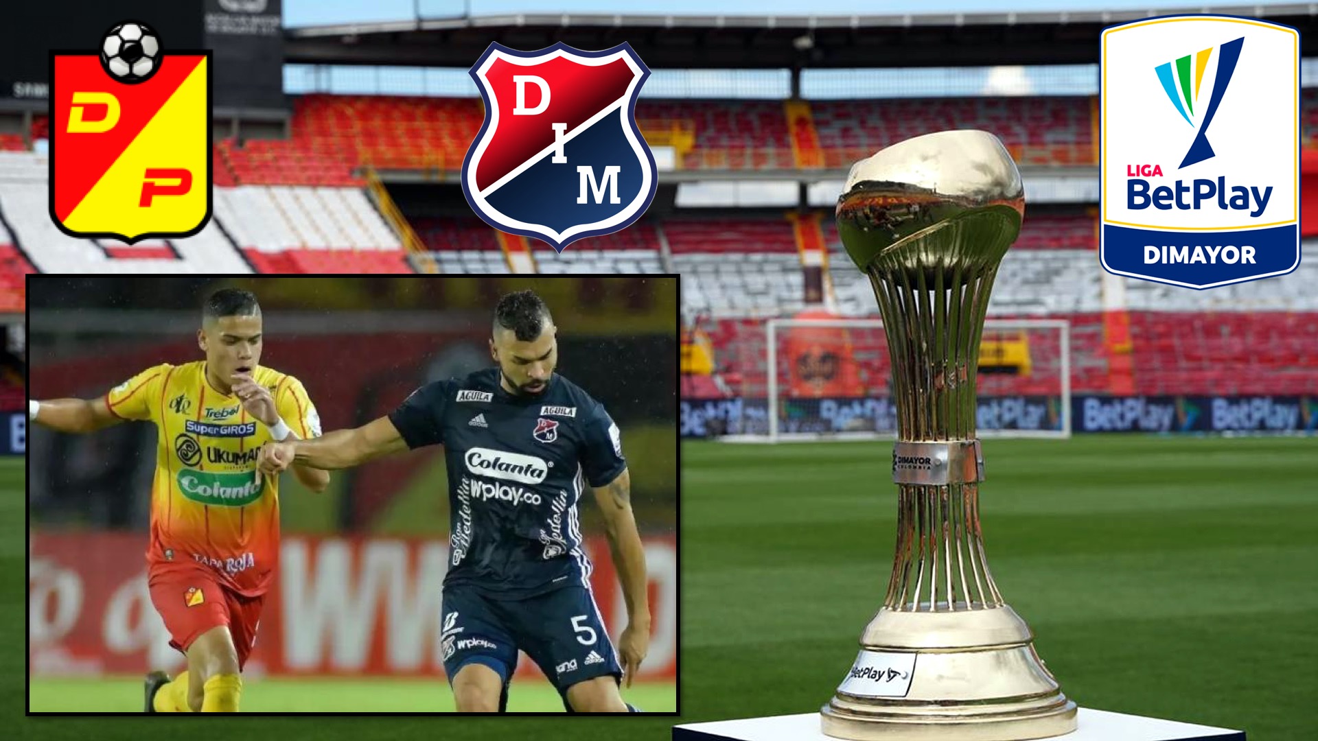 EN VIVO: Independiente Medellín y Deportivo Pereira definen el título de la Liga BetPlay II 2022