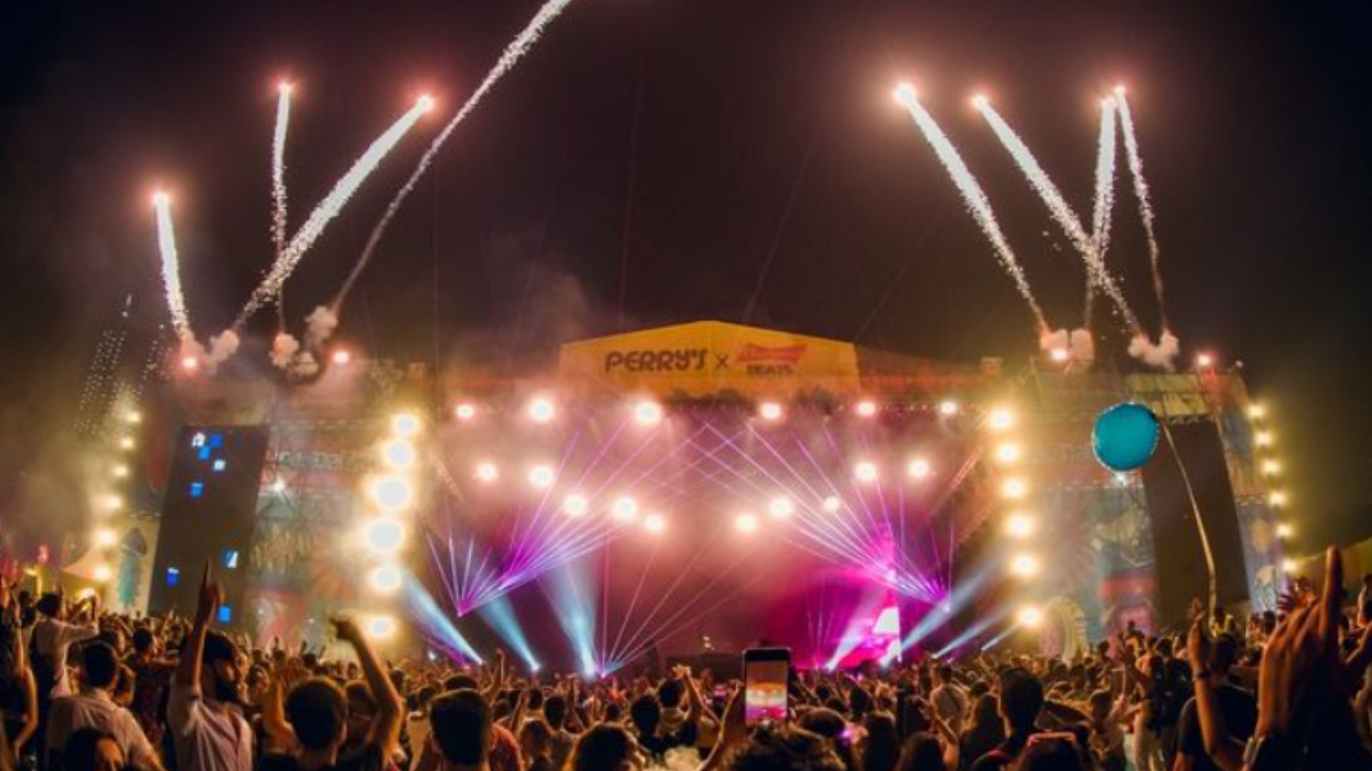 Lollapalooza pasó por primera vez en su historia por la India durante el fin de semana del 28 y 29 de enero. También se trató de la primera vez que el festival se realiza en el continente asiático (DF Entertainment)