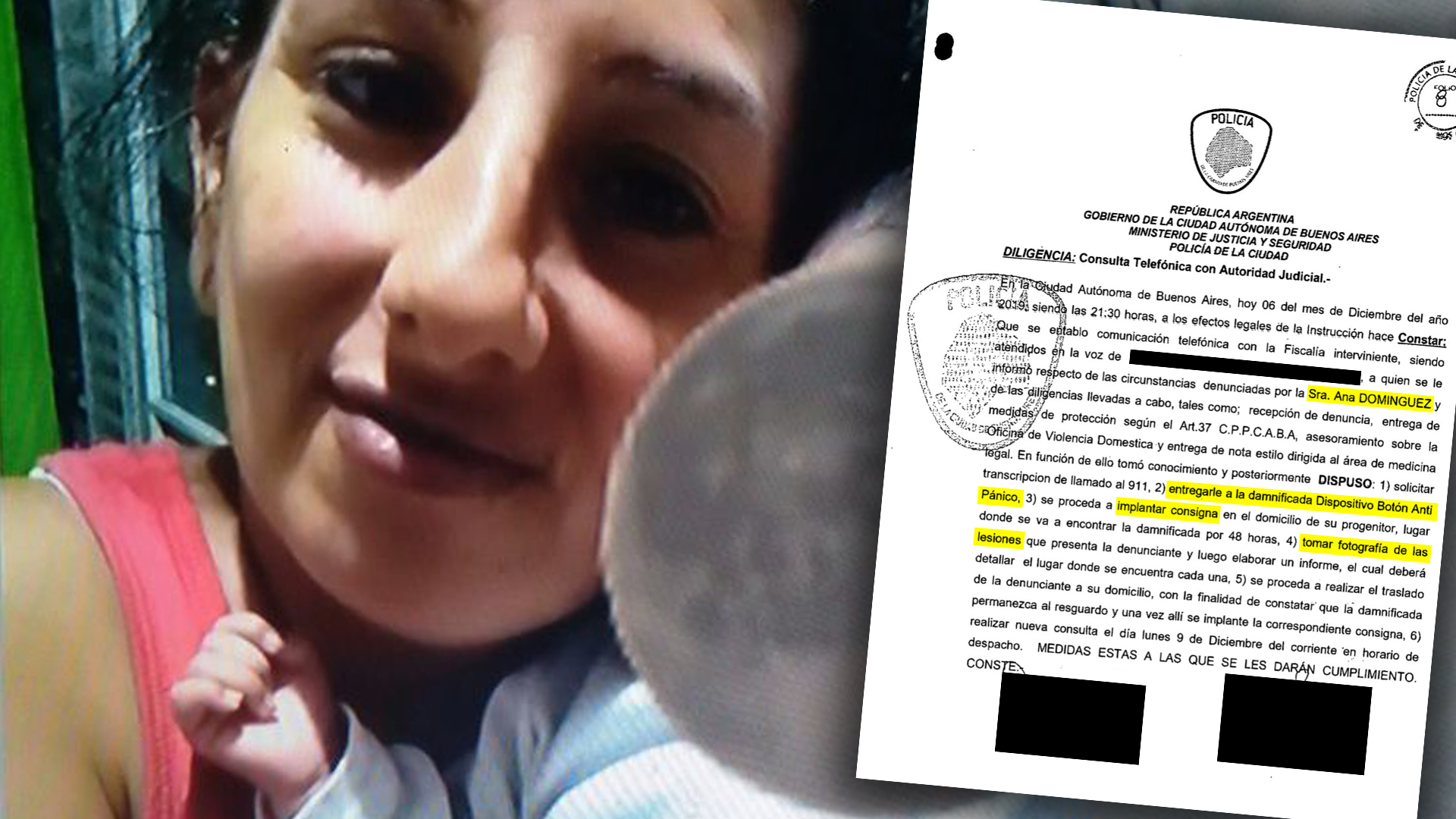 Femicidio en Barracas: las tres denuncias de Ana Lorena contra su ex y los antecedentes del detenido
