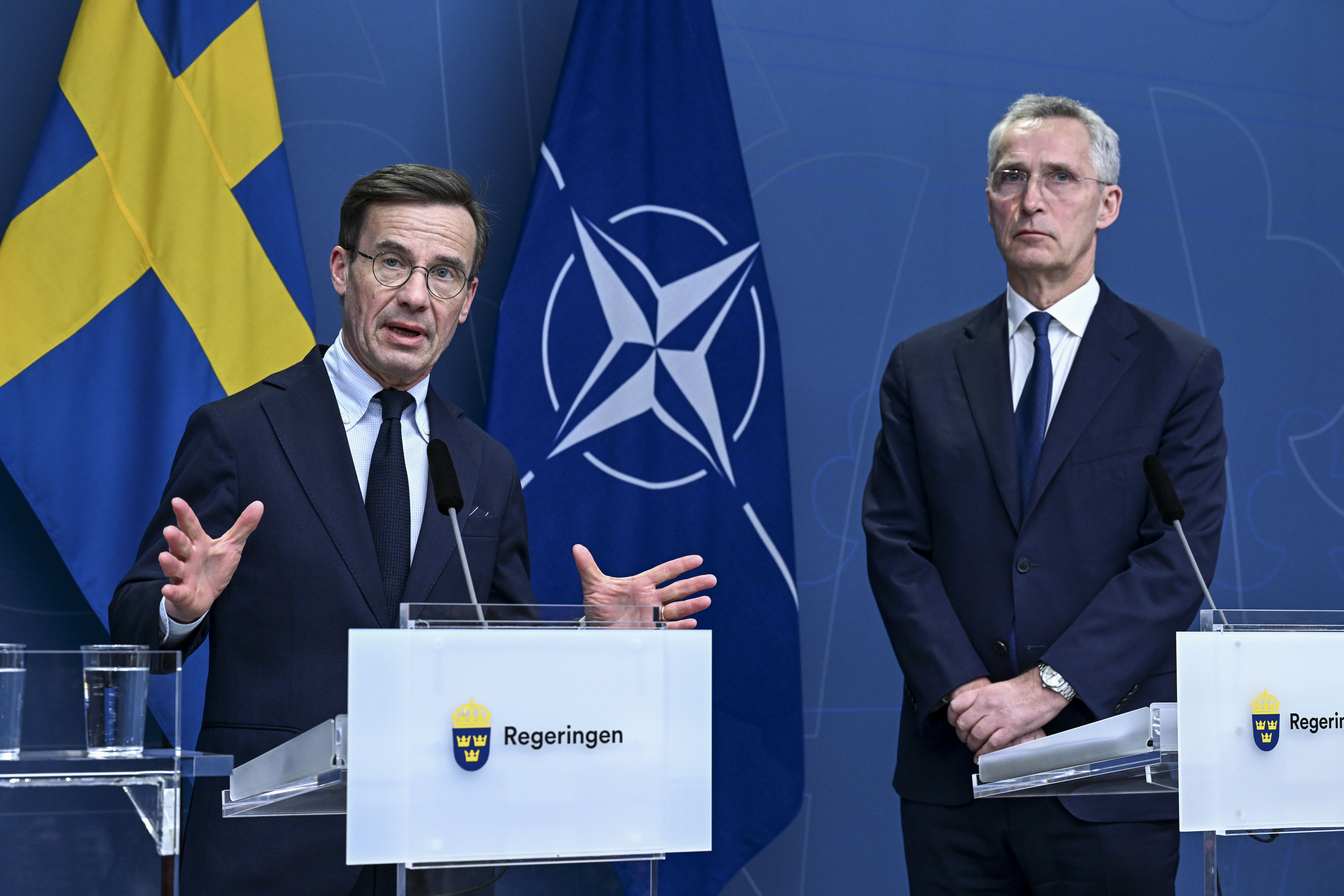 El ingreso de Suecia en la alianza atlántica se ha retrasado durante meses por las reticencias de Ankara que aduce falta de cooperación en la lucha contra el terrorismo kurdo. (AP)