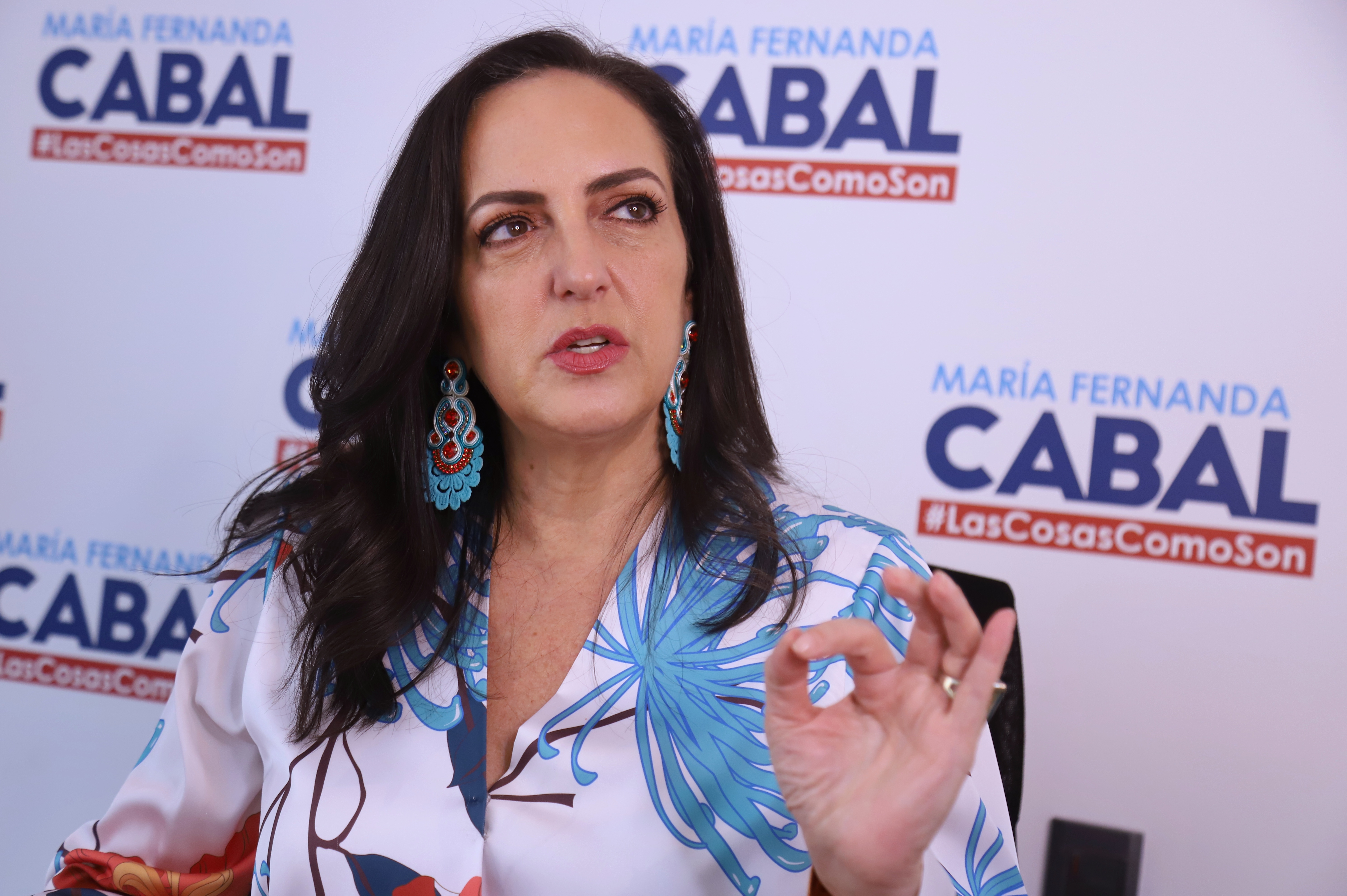 María Fernanda Cabal, senadora del Centro Democrático.