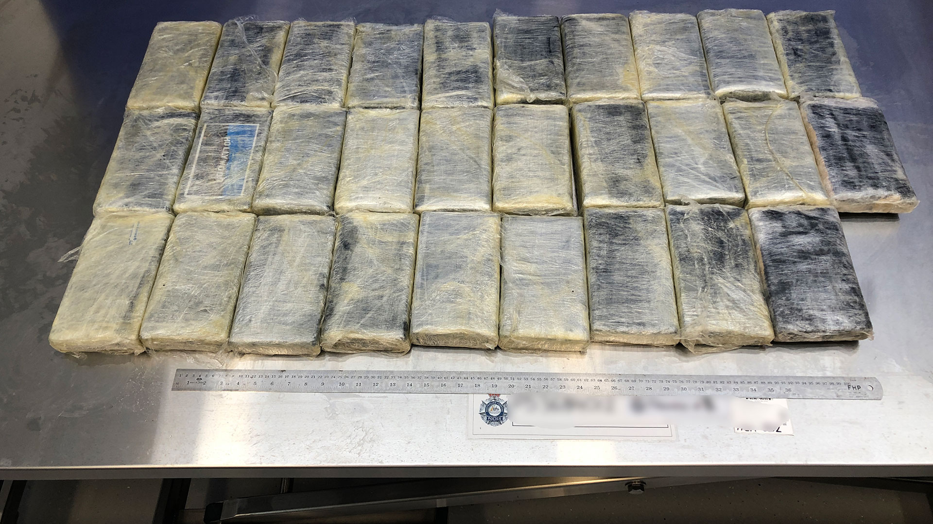 Australia decomisó más de 800 kilos de cocaína de un barco proveniente de Argentina