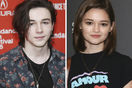 Mark McKena y Ciara Bravo, protagonistas de "Wayne". (Red Youtube)