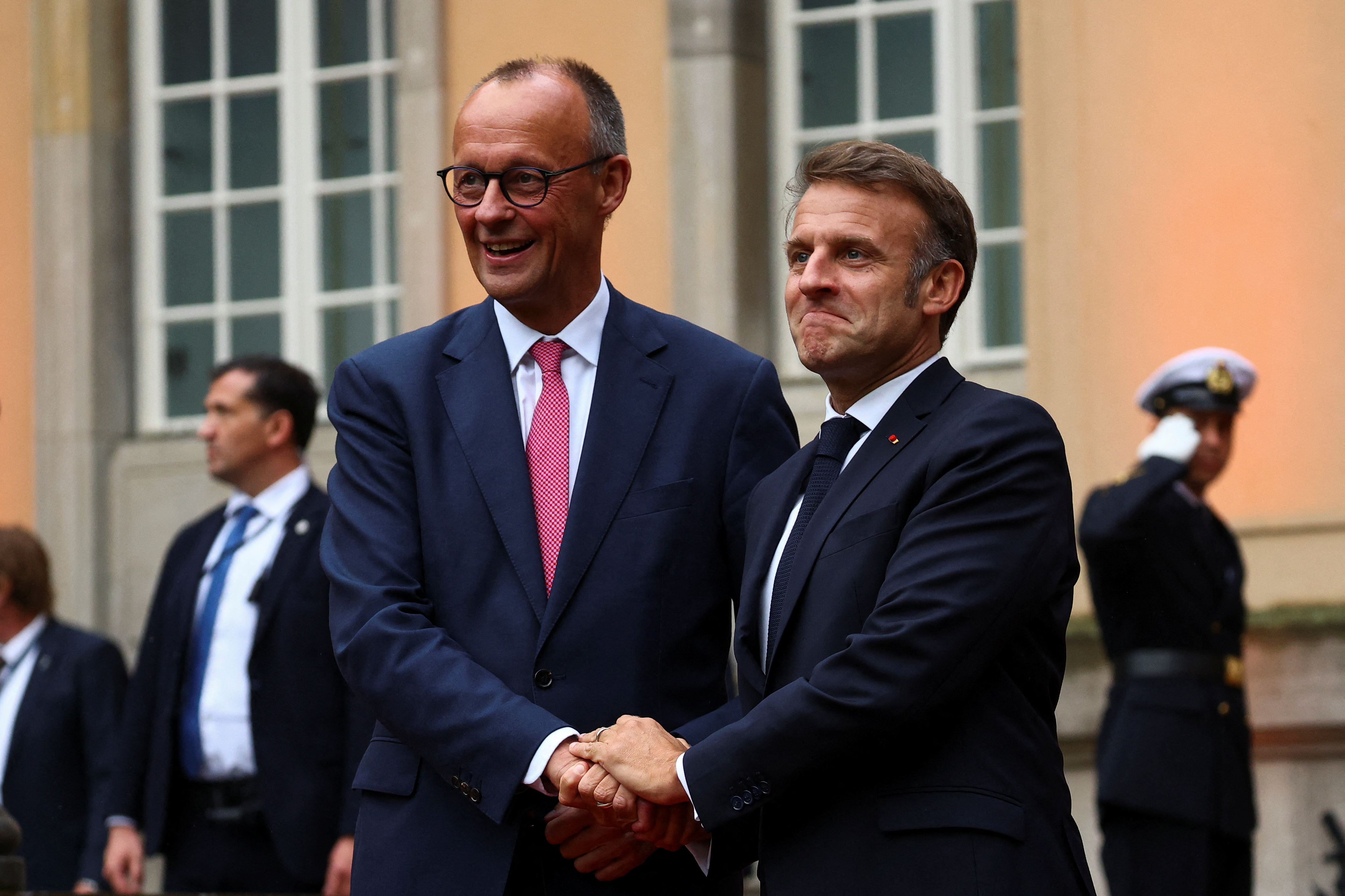 Merz y Macron reforzaron el eje Berlín-París frente a la ofensiva arancelaria de Estados Unidos