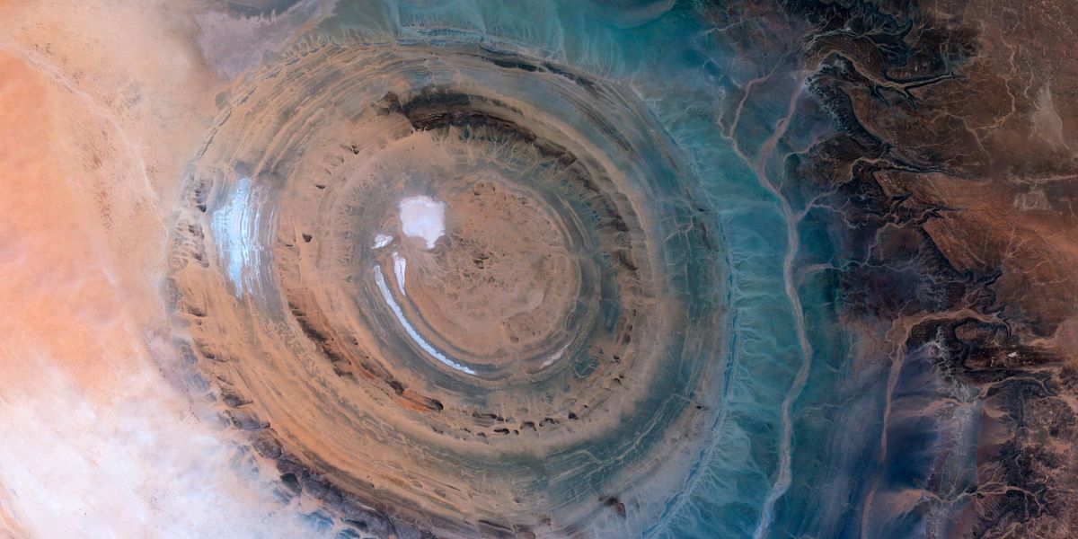 El Ojo del Sahara: el misterio geol&oacute;gico que solo se comprende desde el espacio y es el orgullo de Mauritania 