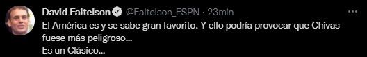 (Foto: Twitter/@Faitelson_ESPN)