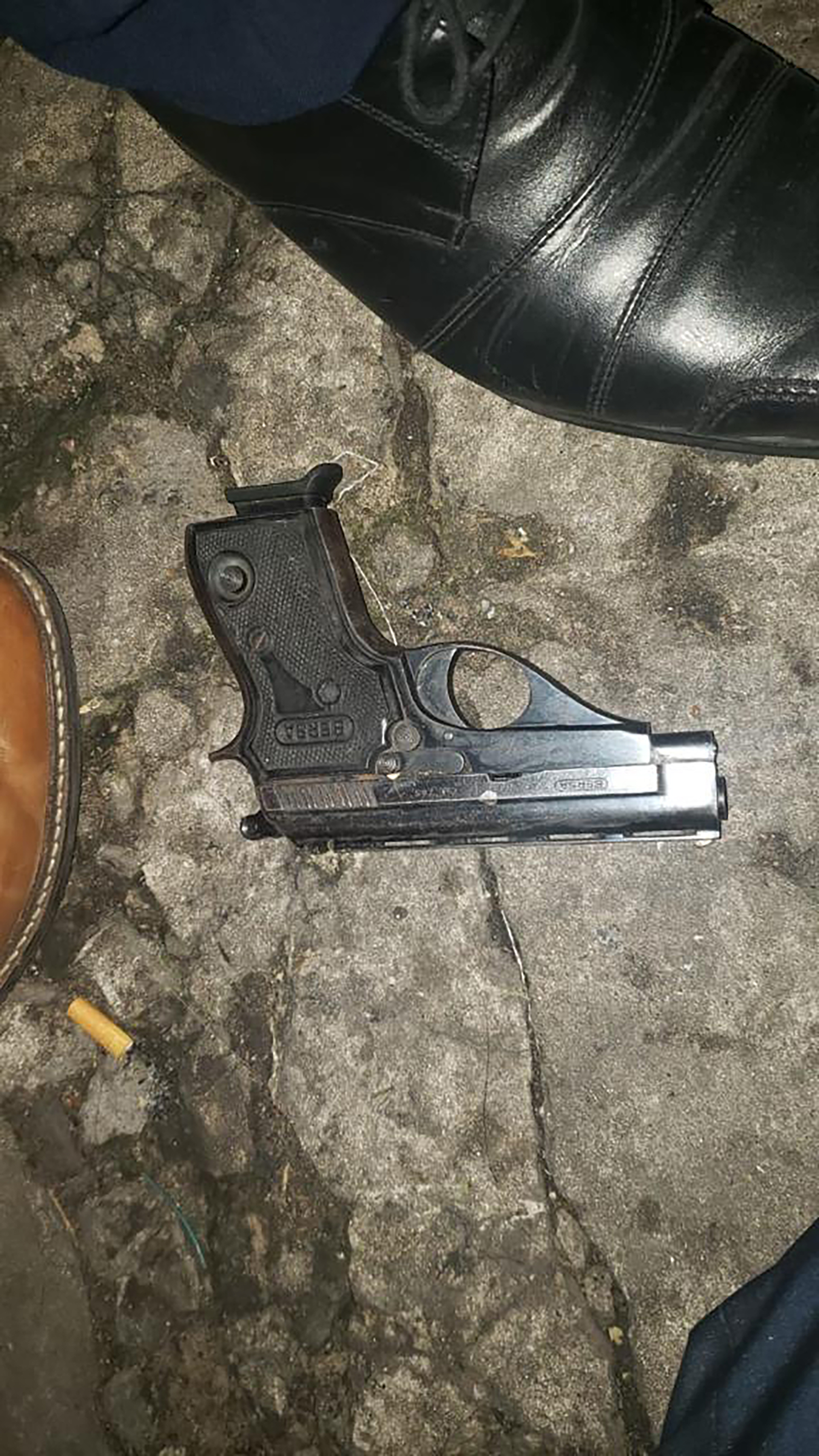 El arma con la que intentaron dispararle a Cristina Kirchner