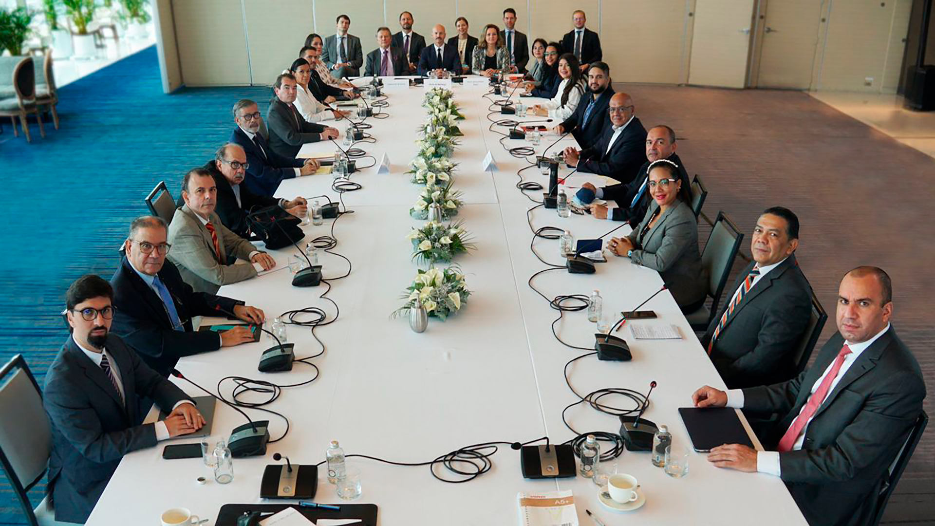 La última reunión culminó sin grandes anuncios (Foto: Ministerio de Relaciones Exteriores de Noruega)