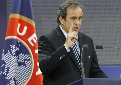 El ex presidente de la UEFA, Michel Platini (AFP)