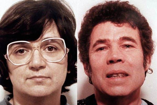 Fred y Rosemary West. Él se suicidó en prisión. Ella fue condenada en 1996 a cadena perpetua