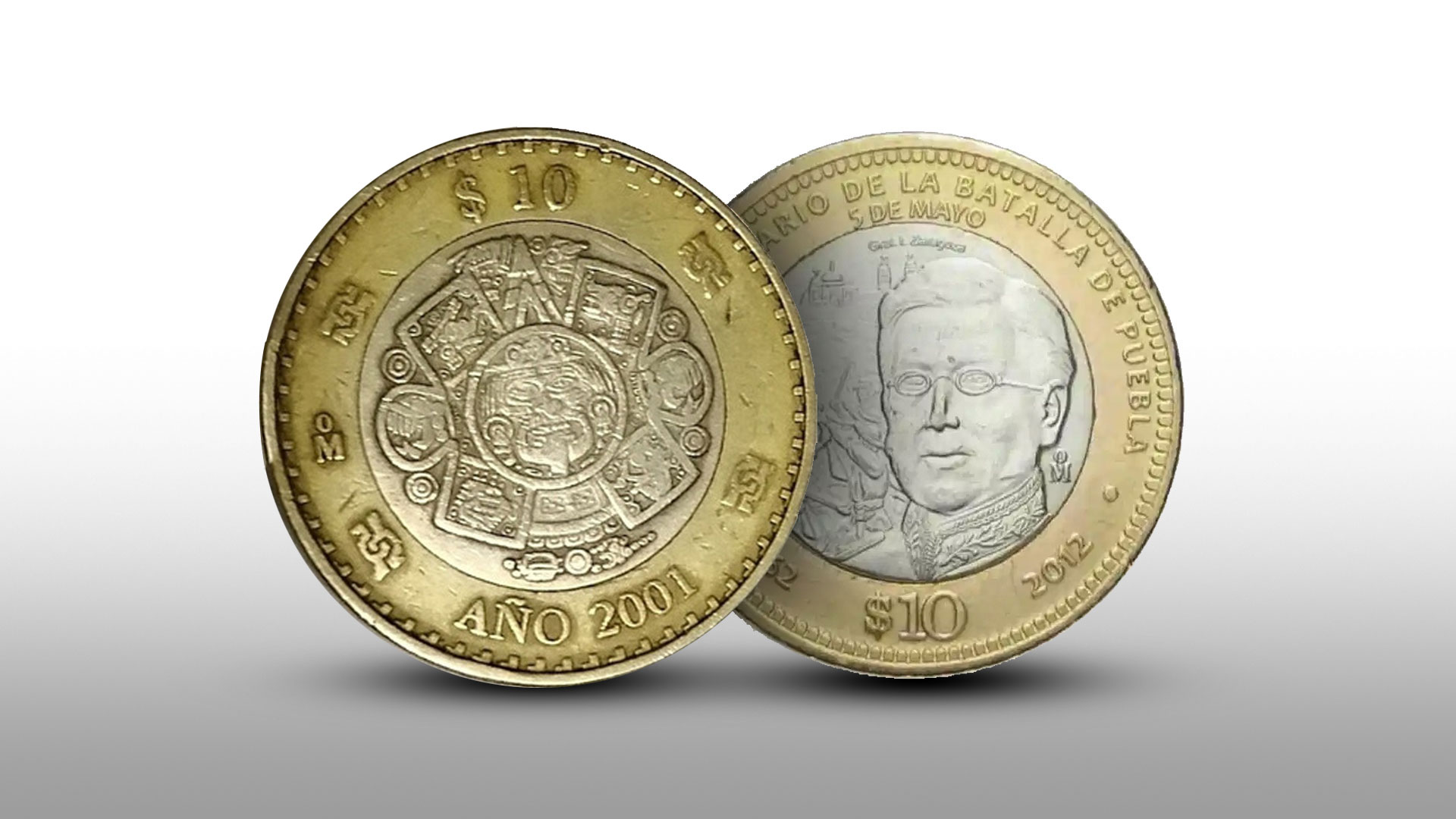 Monedas de 10 pesos. (Infobae)