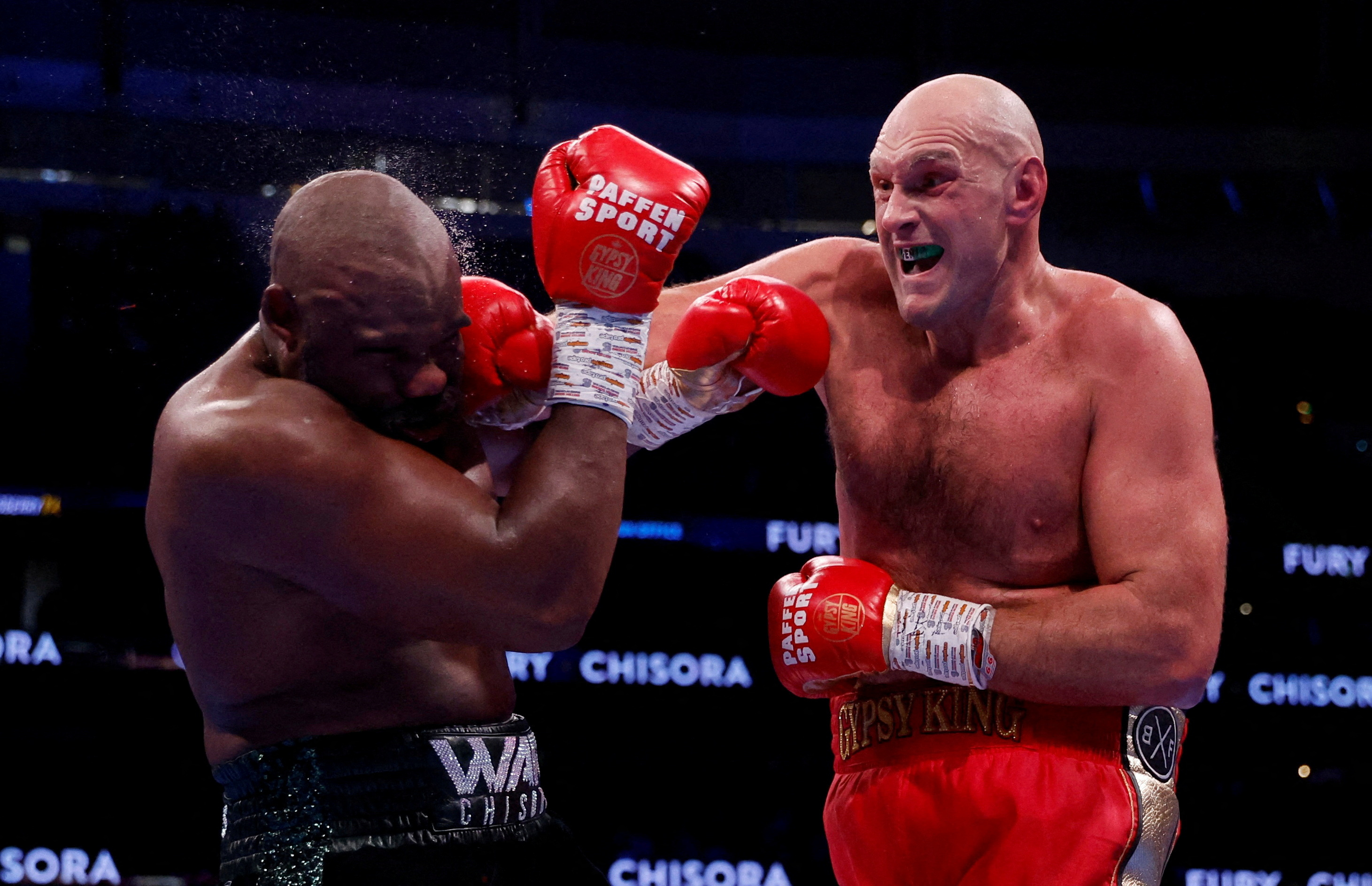 Tyson Fury es el actual campeón de todos los pesos