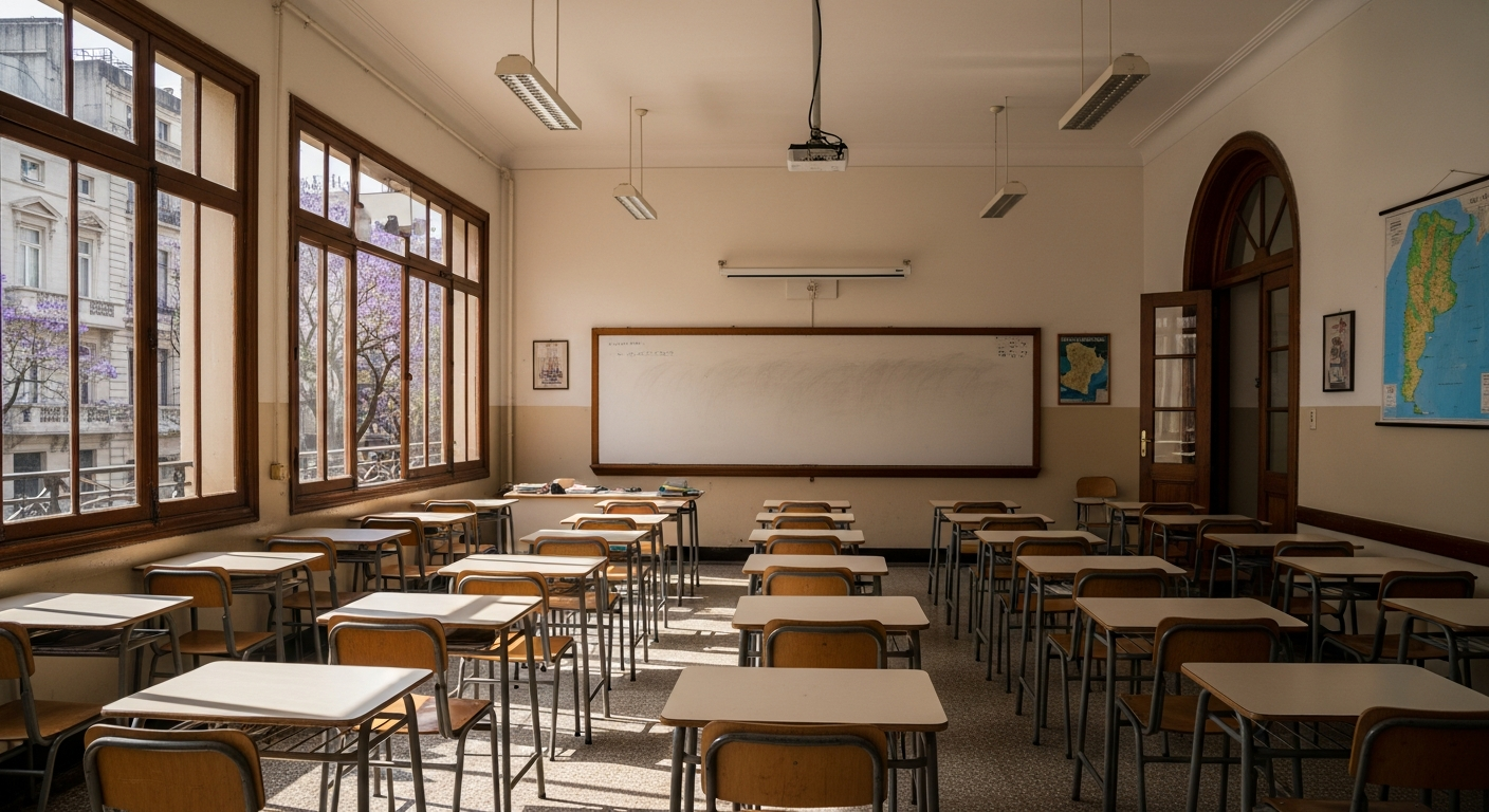 Un estudiante llev&oacute; un arma a un colegio de La Plata y activ&oacute; el protocolo de emergencia