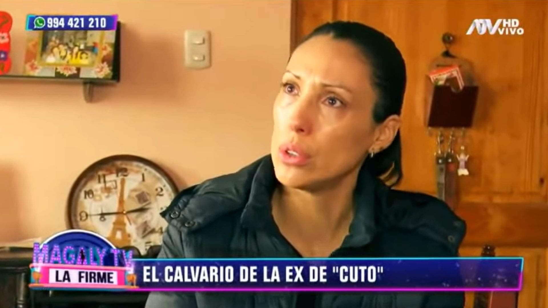 Magaly Medina issued a report on the ex-wife of 