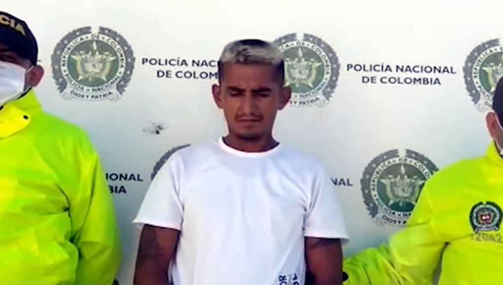 Capturan a alias 'jorgito', hombre que cometió el primer feminicio de 2022 en Santa Marta. PONAL