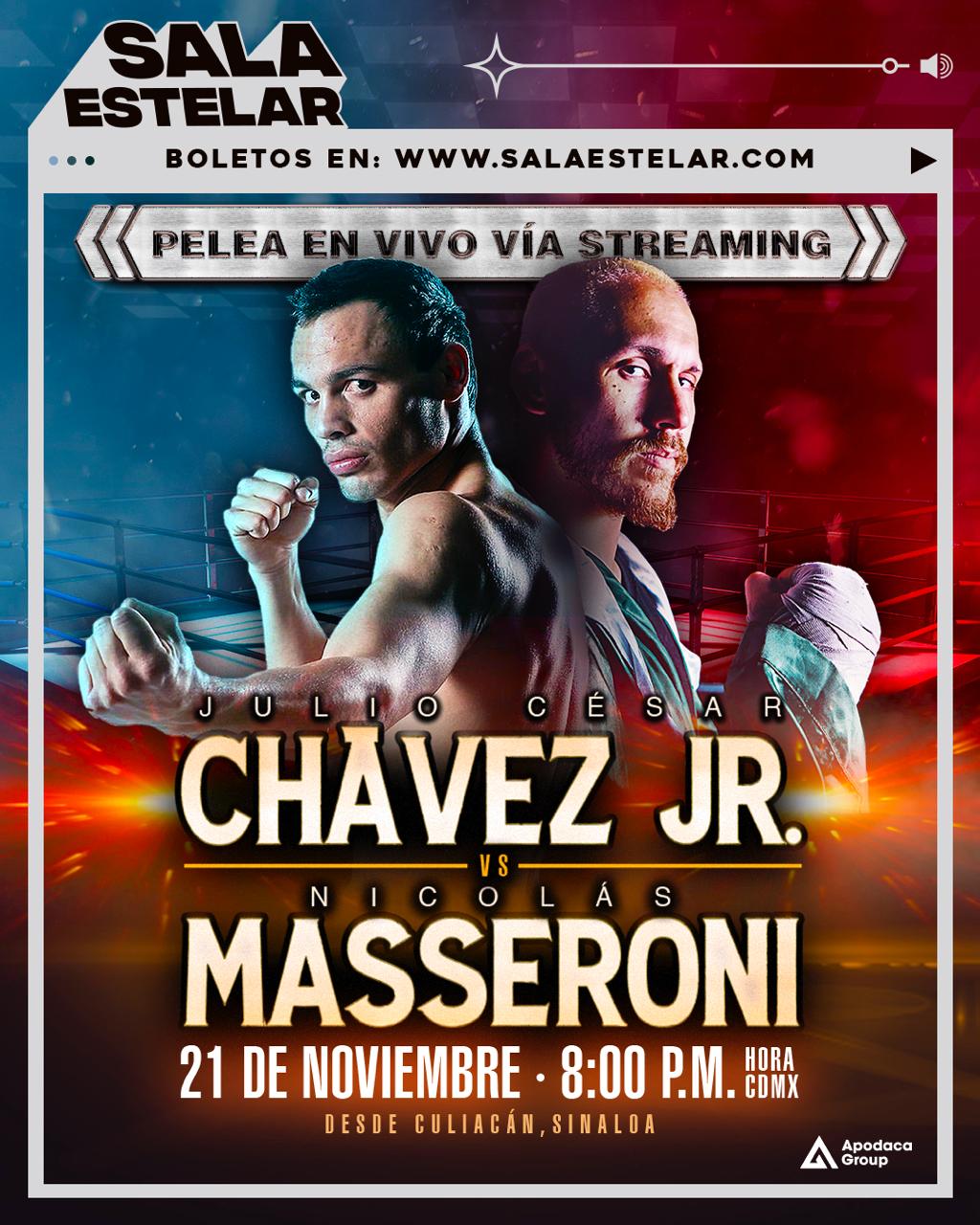 El combate será este 21 de noviembre en Culiacán, México