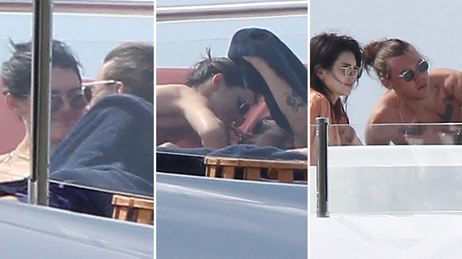 Kendall Jenner y Harry Styles fueron vistos en un yate disfrutando de su relación en 2014