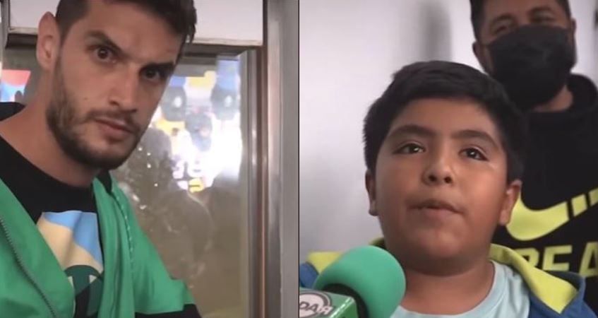 Adrián Marcelo questioned a boy about his taste for fighting and his answer went viral (Photo: TikTok/adrianmarcelo10)