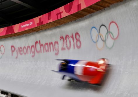 Racing for Gold in PyeongChang -- Photodesk
