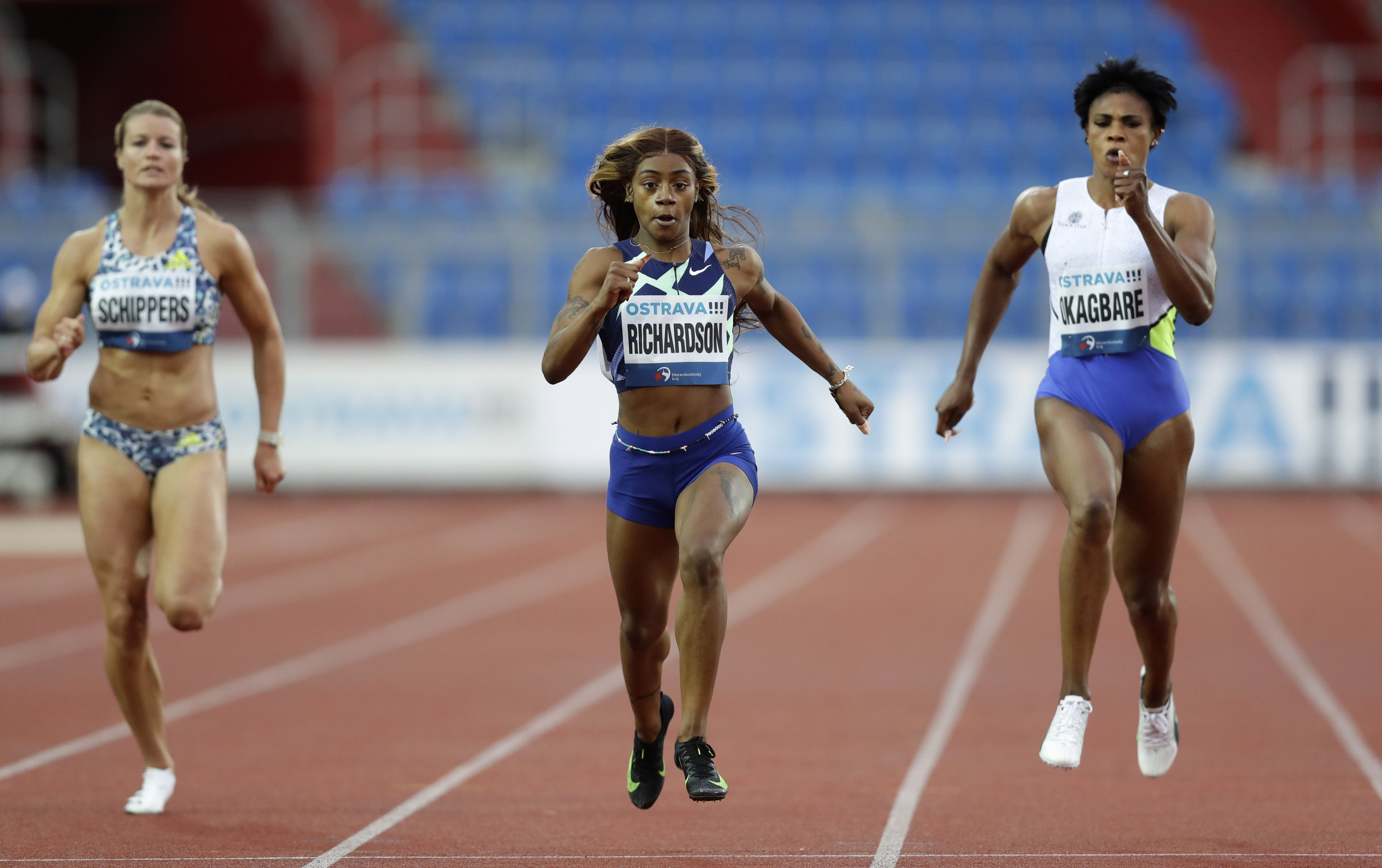 Sha’Carri Richardson reveals personal trauma, but remains mum on why she is not running