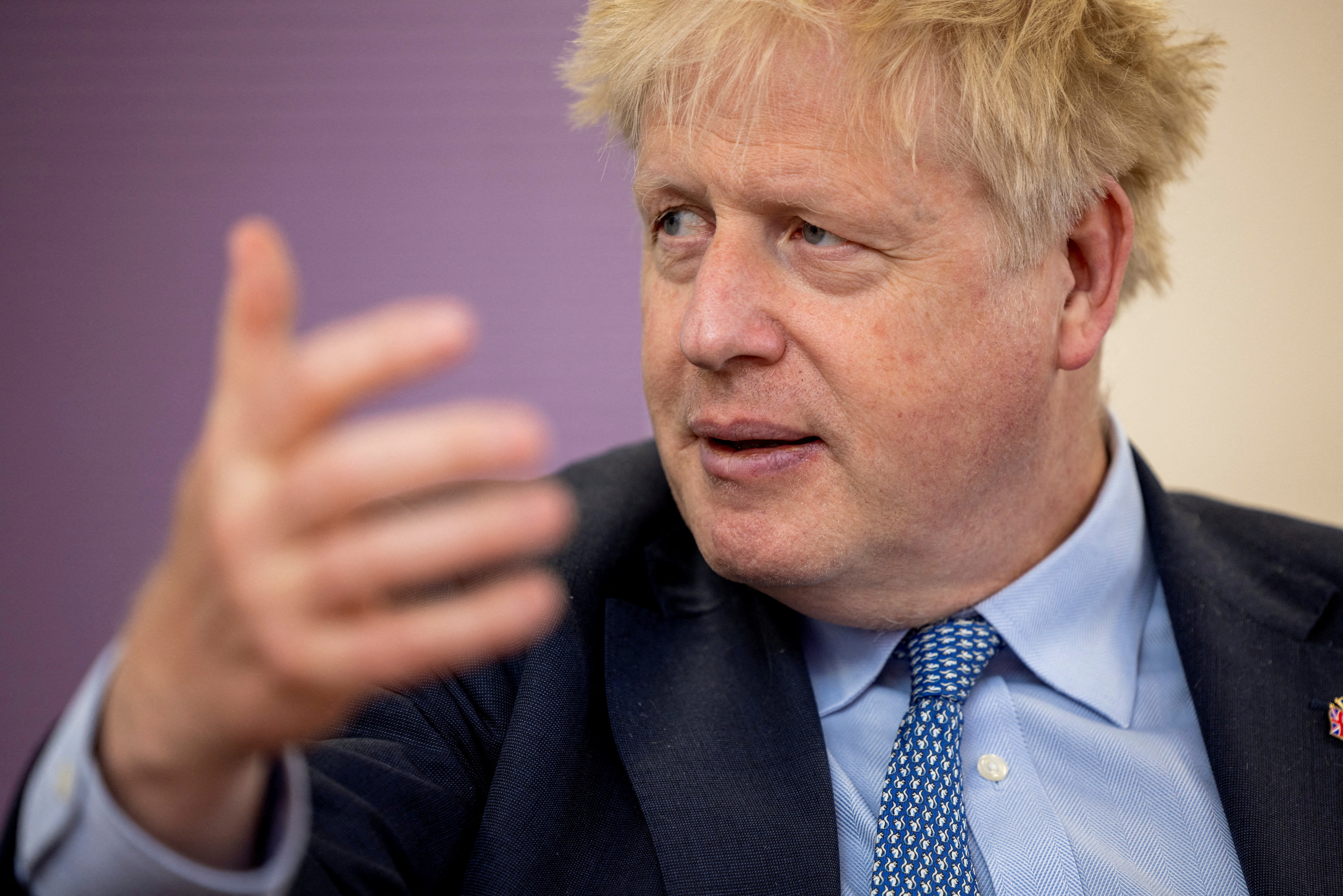 Boris Johnson (James Glossop/Pool via REUTERS)