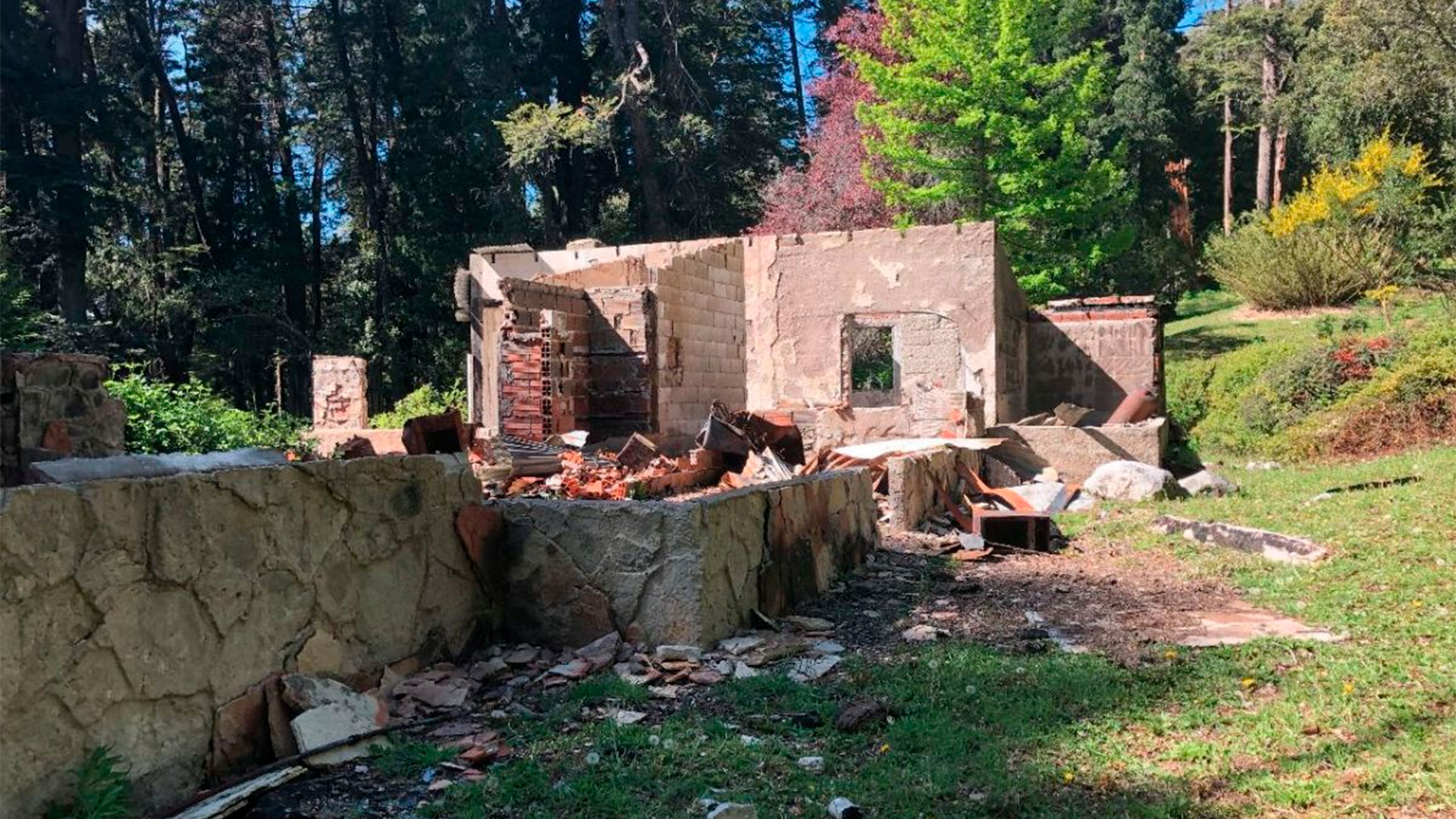 Parte de la estancia La Escondida, ubicada en Villa Mascardi