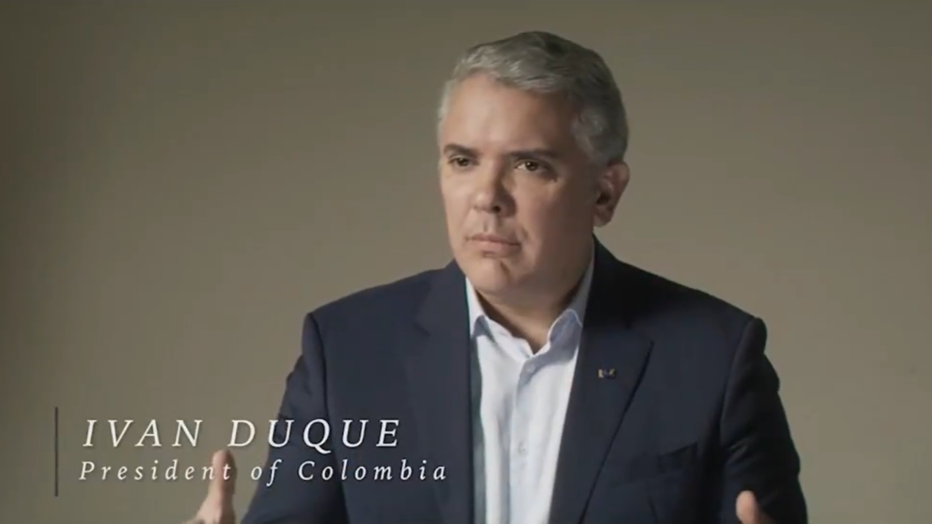 Iván Duque, presidente de Colombia / Captura de pantalla Twitter