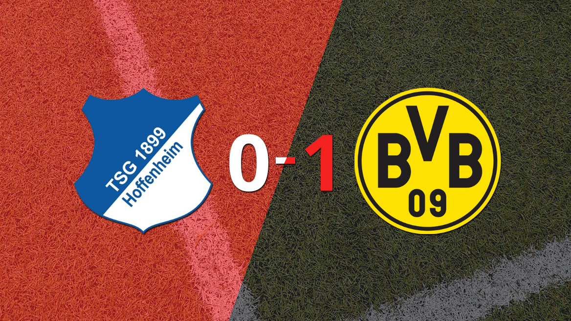 Borussia Dortmund derrotó a Hoffenheim 1 a 0