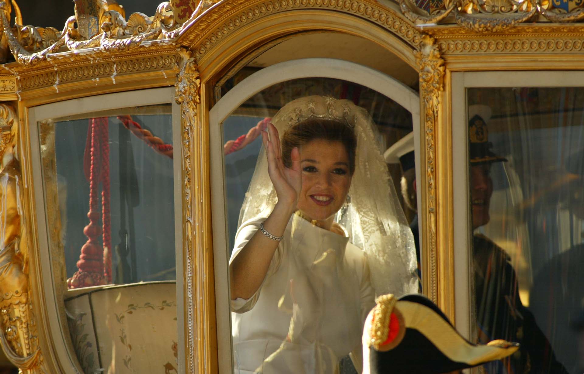 La argentina contrajo matrimonio con Guillermo Alejandro en 2022 y se convirtió en la reina consorte de Países Bajos. (Sion Touhig/Getty Images)