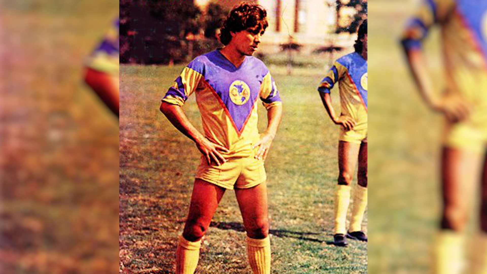 As a professional footballer he won five titles with the Águilas del América (Photo: Twitter/@realidadamerica)